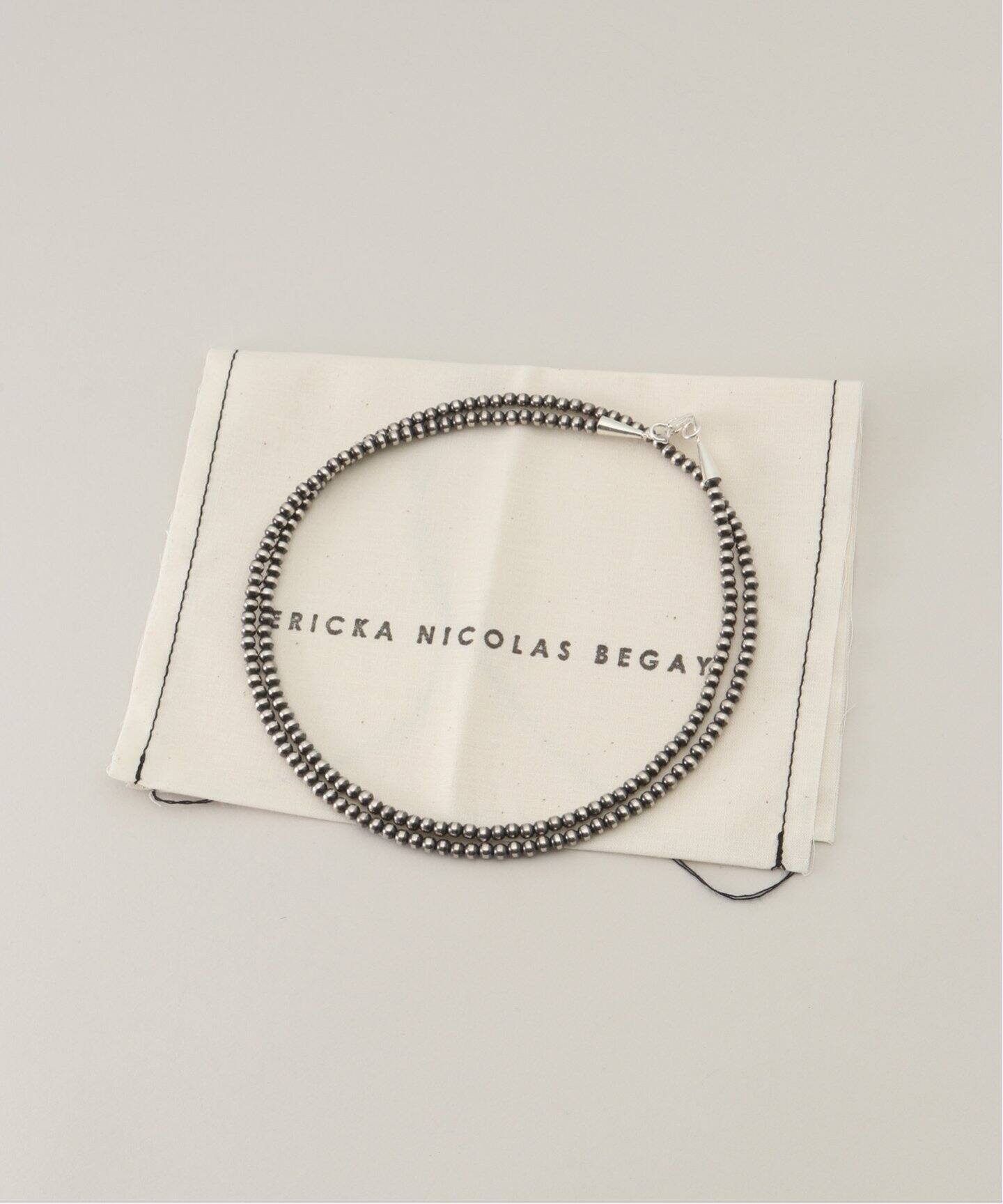 ERICKA NICOLAS BEGAY 】 4mm80cmOXIDIZED（ネックレス）｜journal