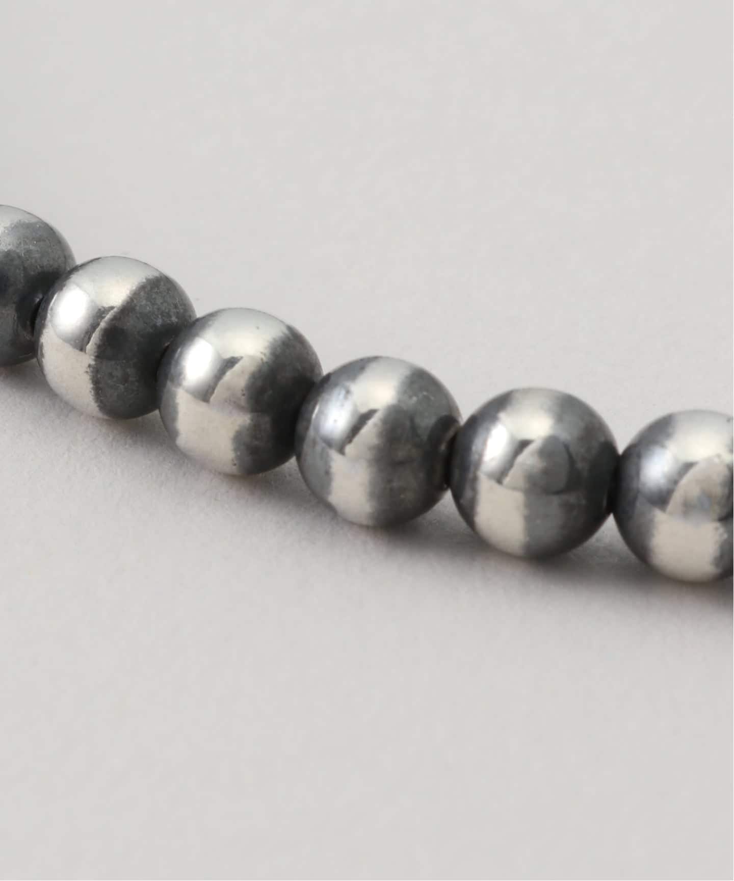 ERICKA NICOLAS BEGAY 】5mm 50cm OXIDISED（ネックレス）｜journal