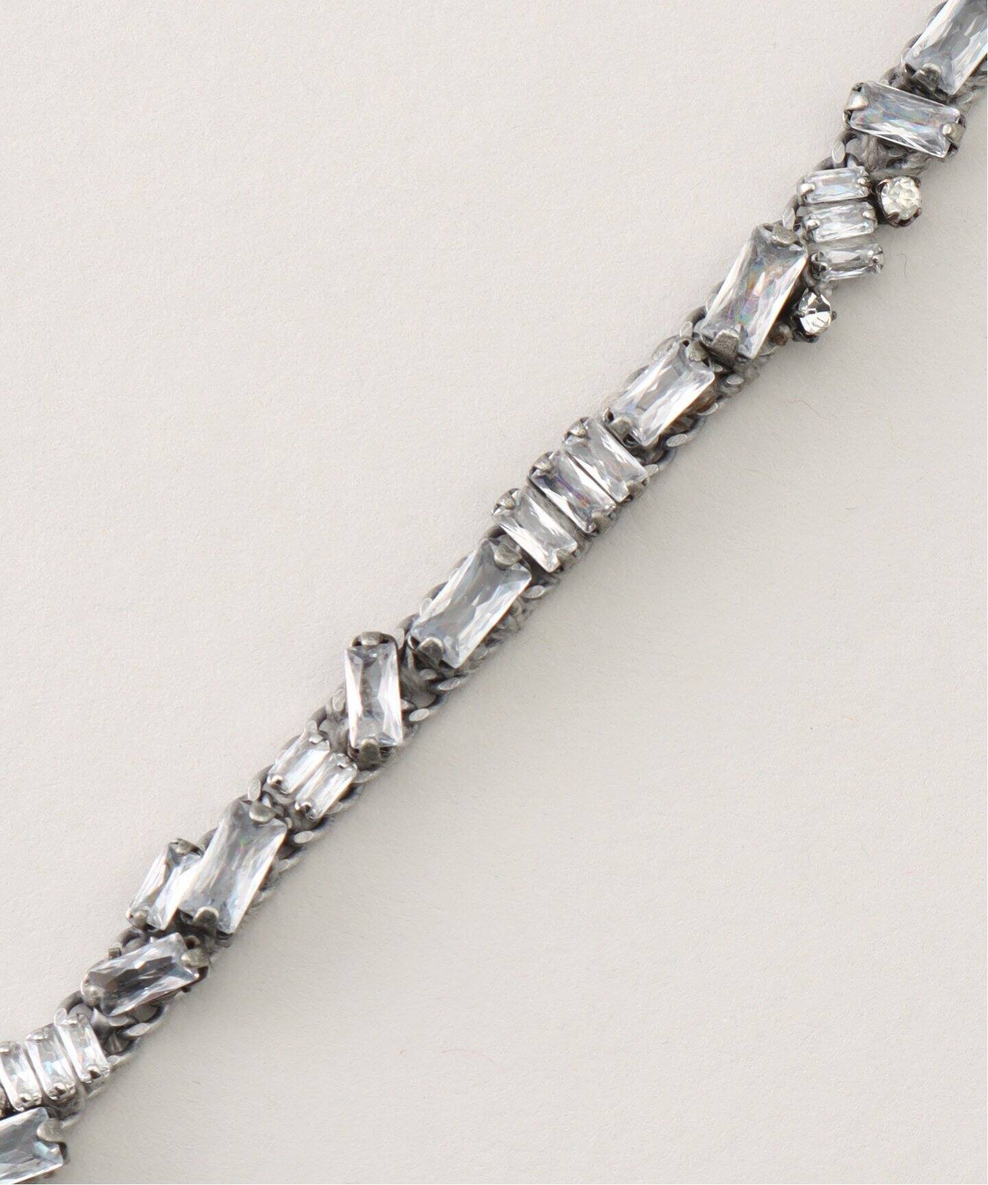 rada】SQUARE CRYSTAL NECKLACE (SMALL)（ネックレス）｜journal
