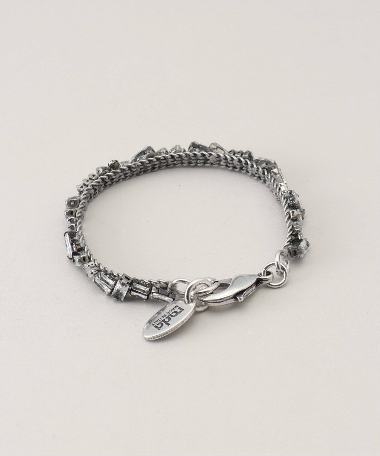 rada 】SQUARE CRYSTAL BRACE (SMALL)（ブレスレット・バングル