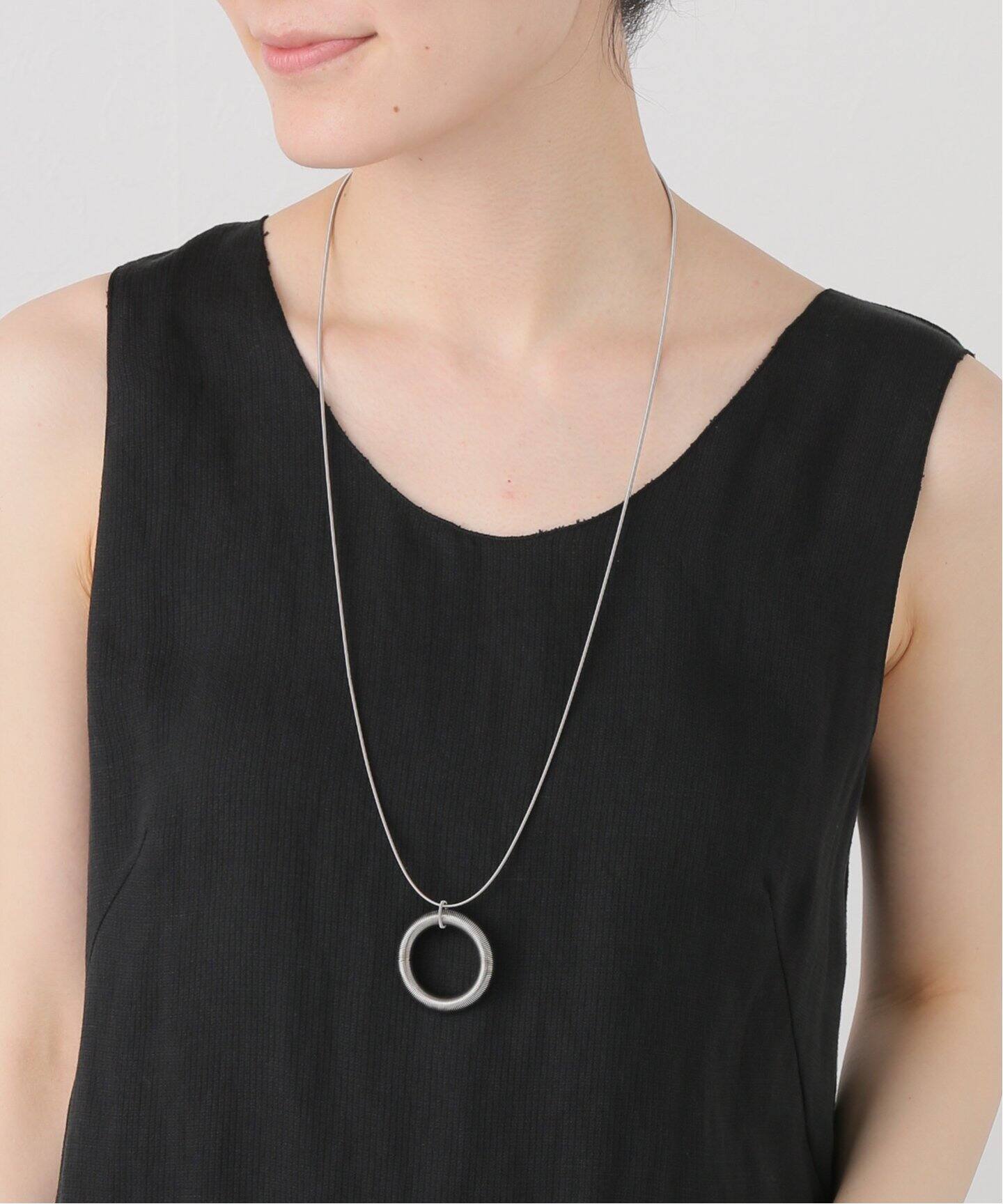 LA MOLLLA 】LONG NECKLACE CHOCO（ネックレス）｜journal standard