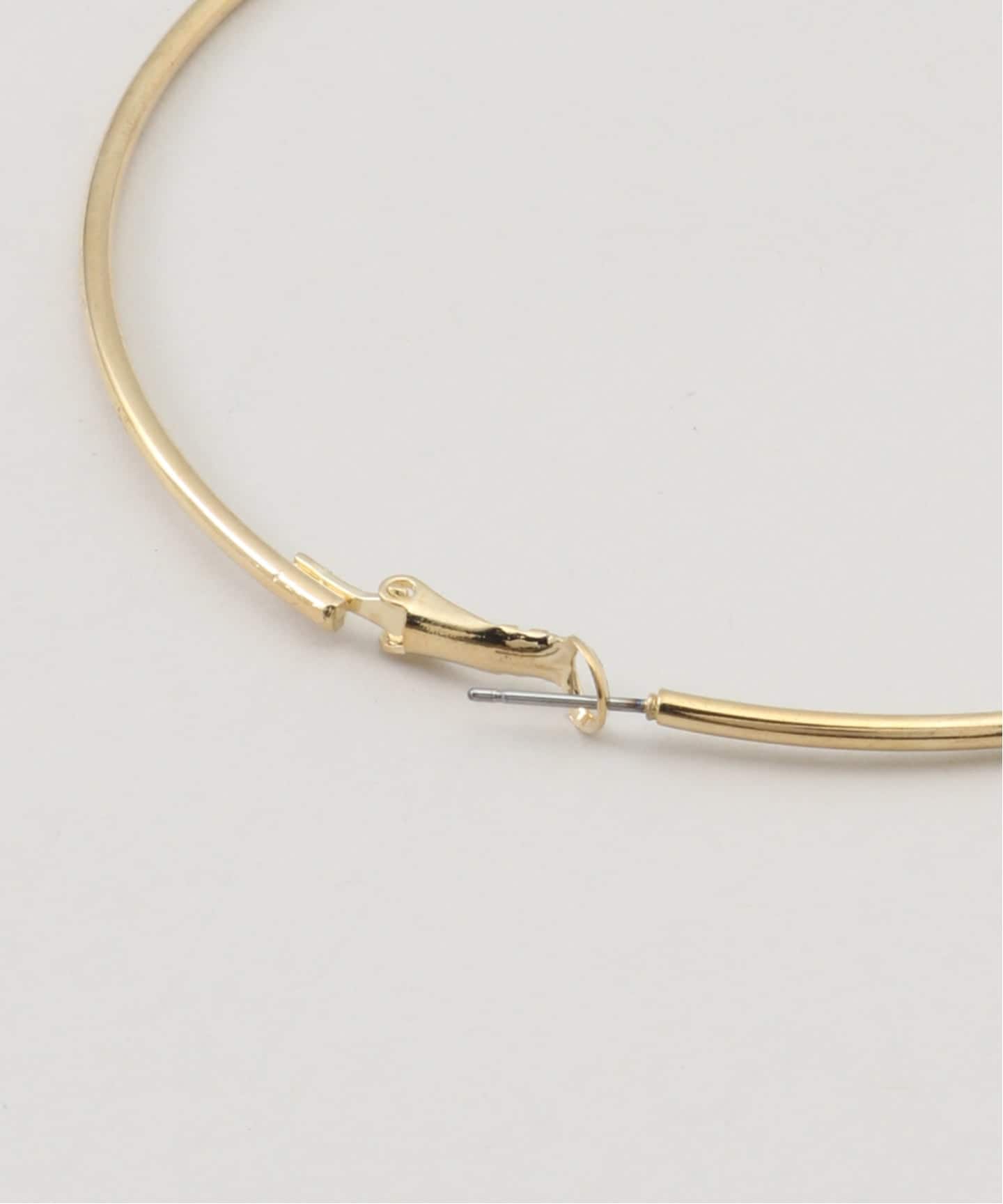 Kenneth Jay Lane/ケネス ジェイ レーン】gold hoop post