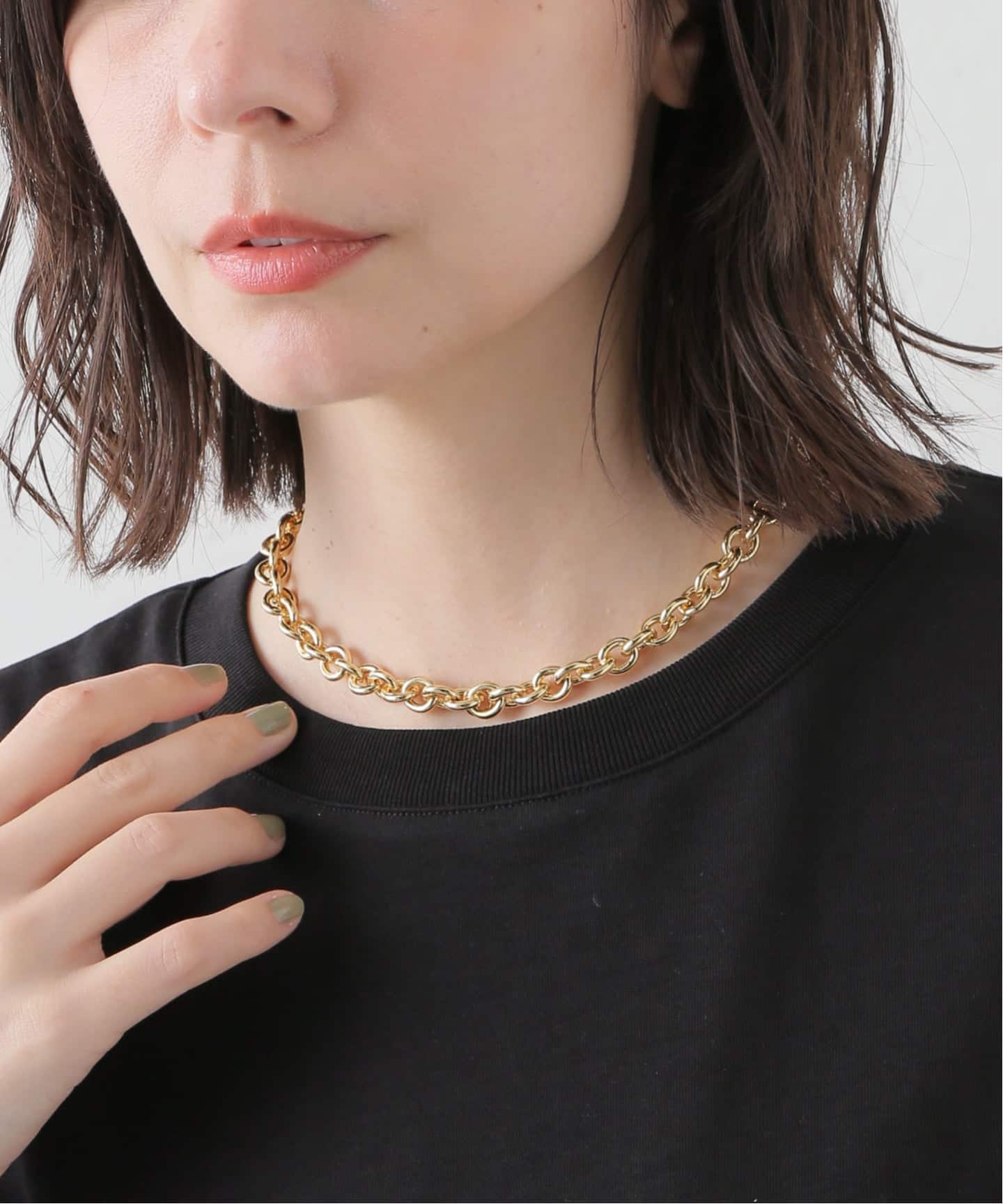 Kenneth Jay Lane】 gold chain lobster claw：ネックレス（ネックレス