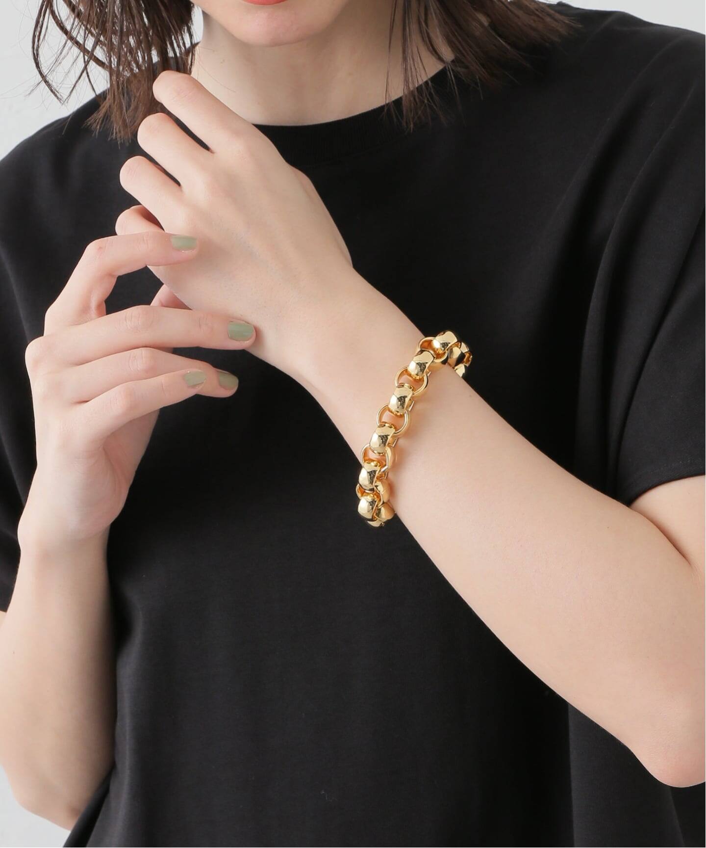 Kenneth Jay Lane/ケネス ジェイ レーン】gold chain ブレスレット