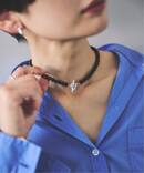 《WEB・一部店舗限定》【relume×Fujiwara】オニキスネックレス