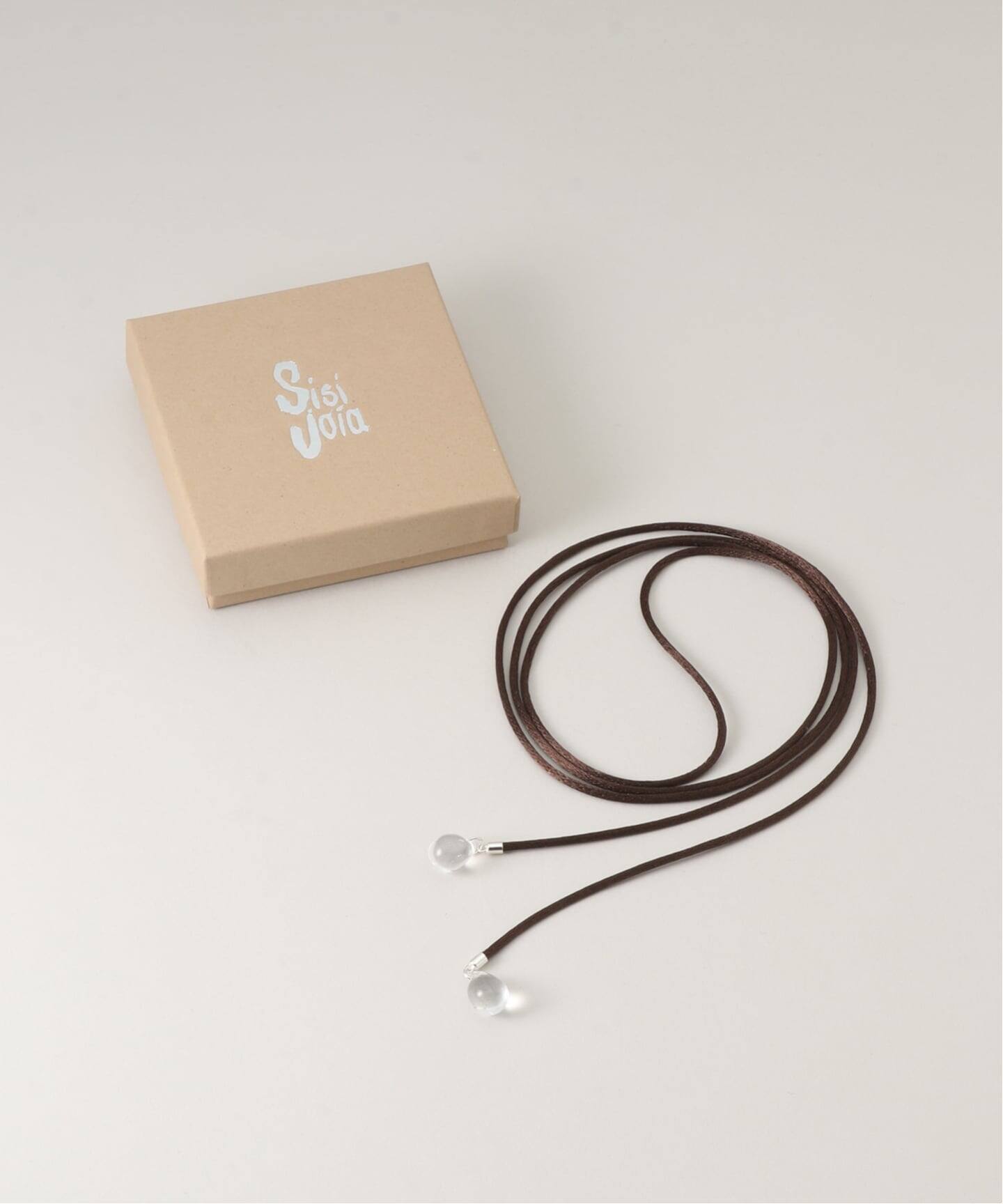 SISI JOIA/シシジョイア】Long Tac Tac necklace；：ネックレス 
