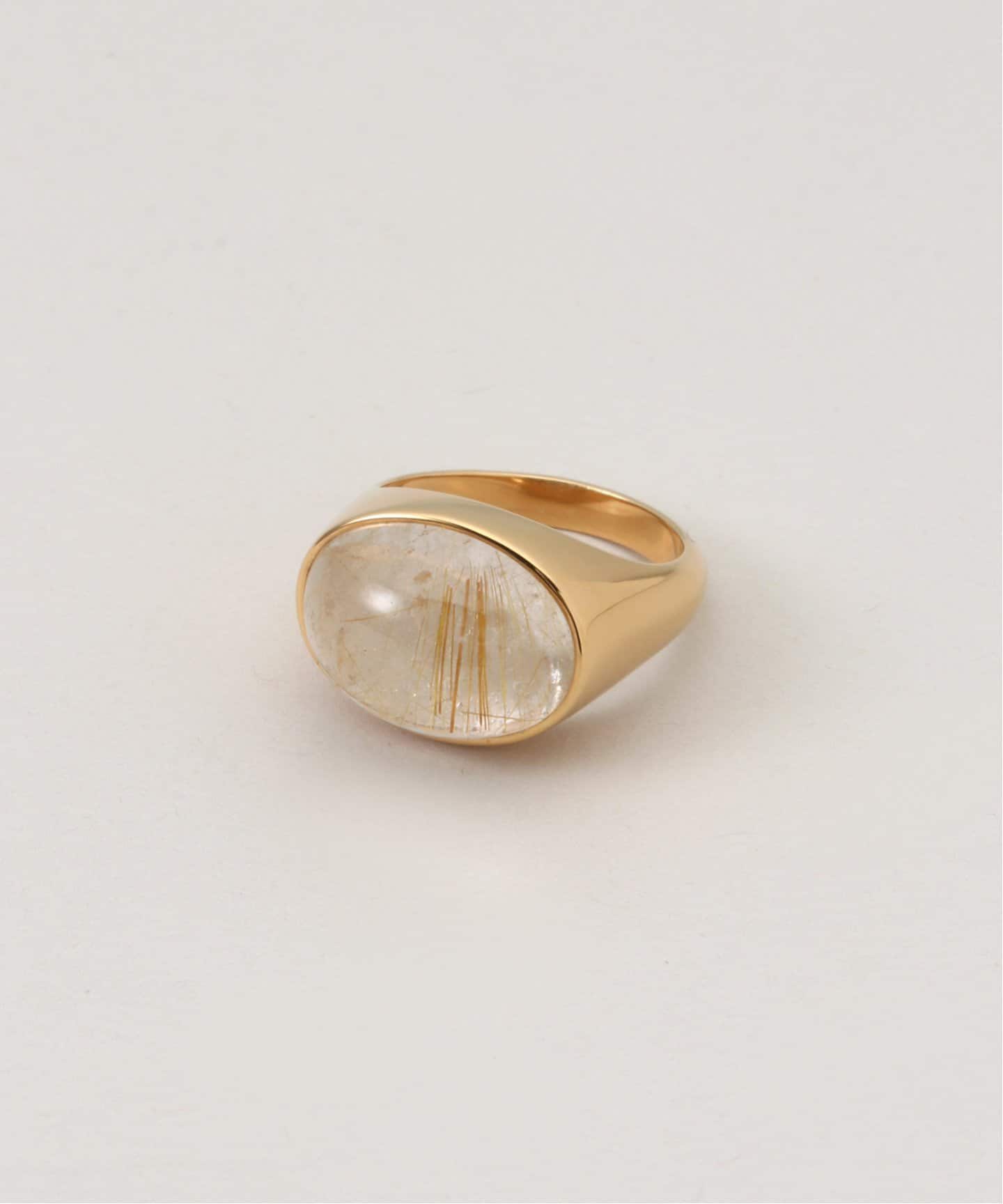 MARIHA/マリハ】SC GOLD RUTILE QUARTZ M Oval-1（リング）｜Deuxieme