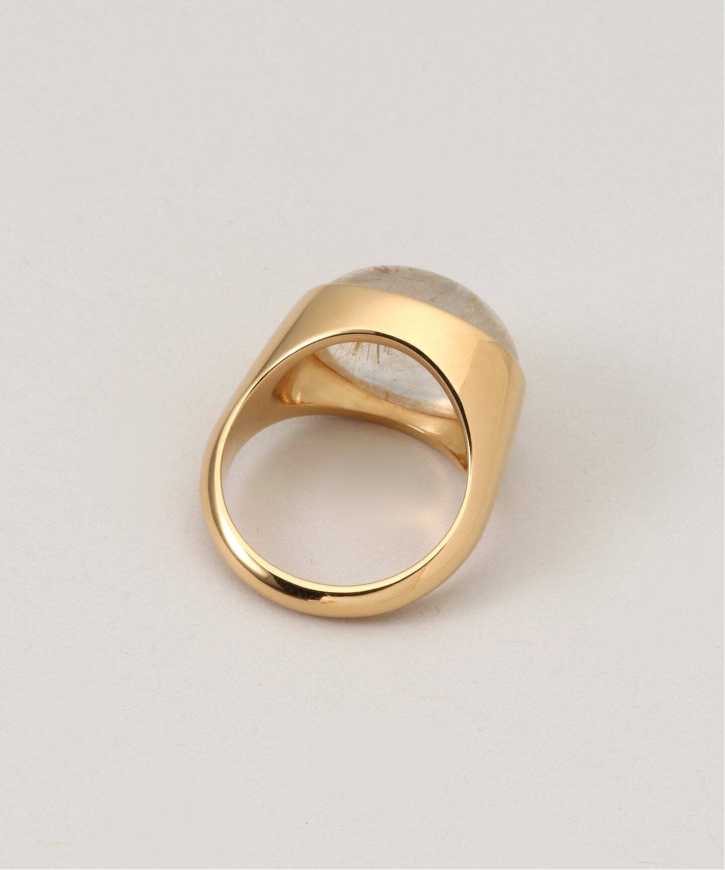 MARIHA/マリハ】SC GOLD RUTILE QUARTZ M Oval-1（リング