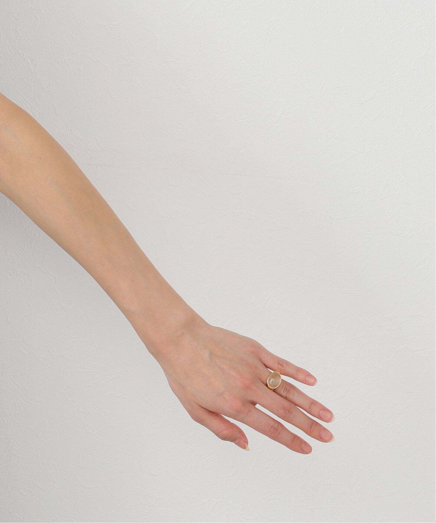 MARIHA/マリハ】SC GOLD RUTILE QUARTZ M Oval-1（リング）｜Deuxieme