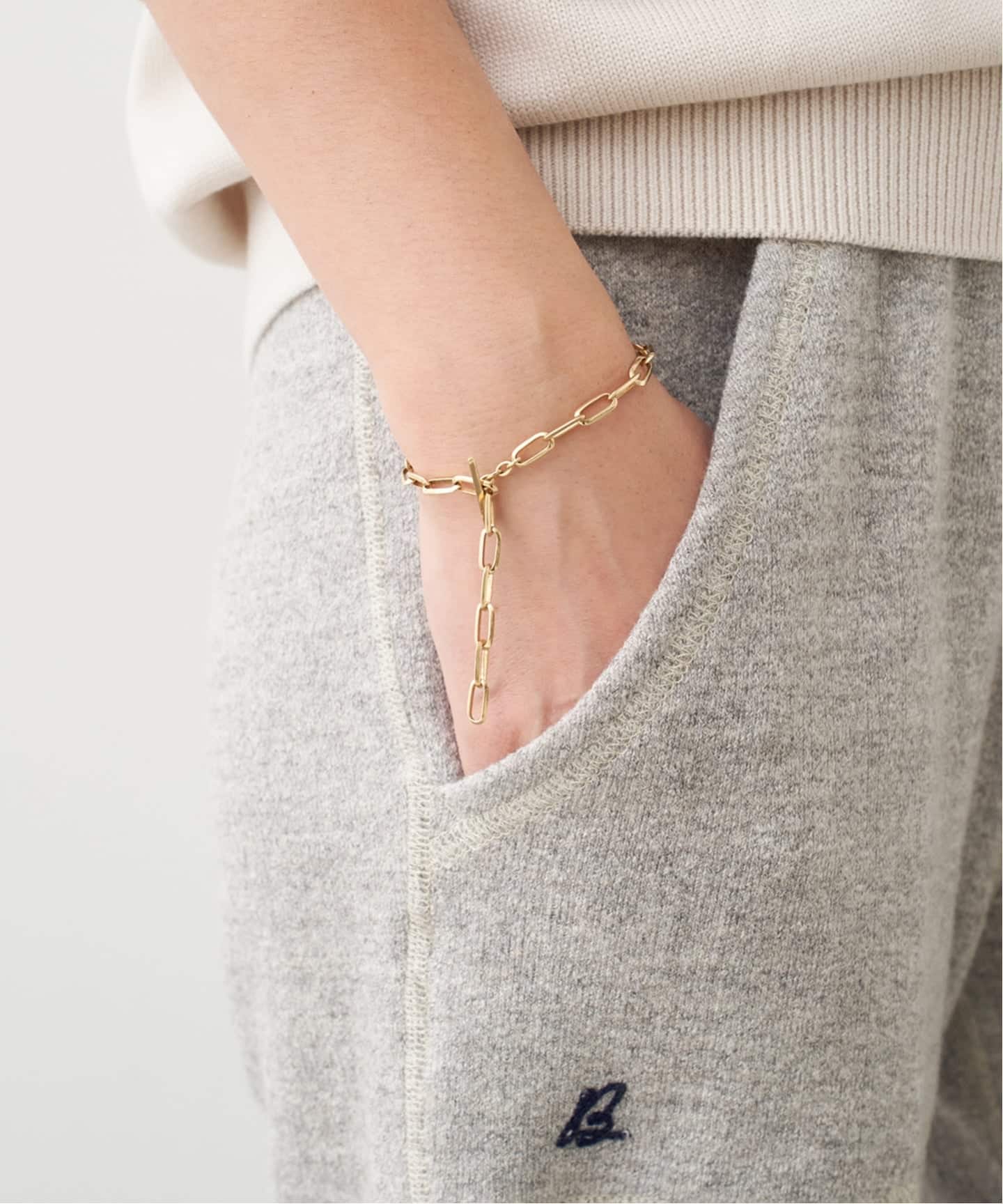 ドゥーズィエム クラス  ブレスレット Deuxieme Classe（ドゥーズィエムクラス）の「C GOLD LEATHER