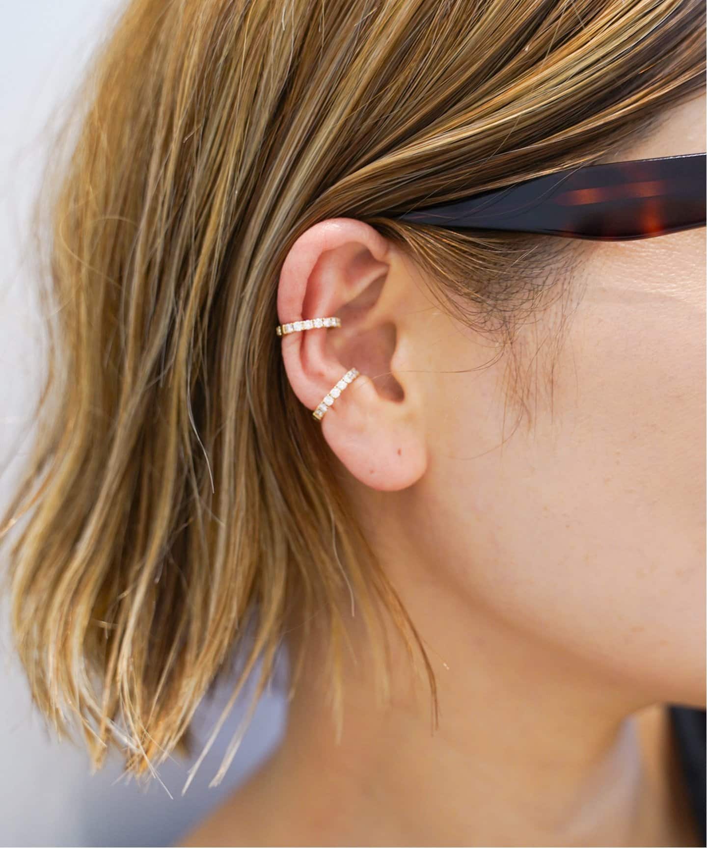 LAAINA/ラアイナ】DIAMOND EARCUFF M（イヤーカフ）｜Deuxieme