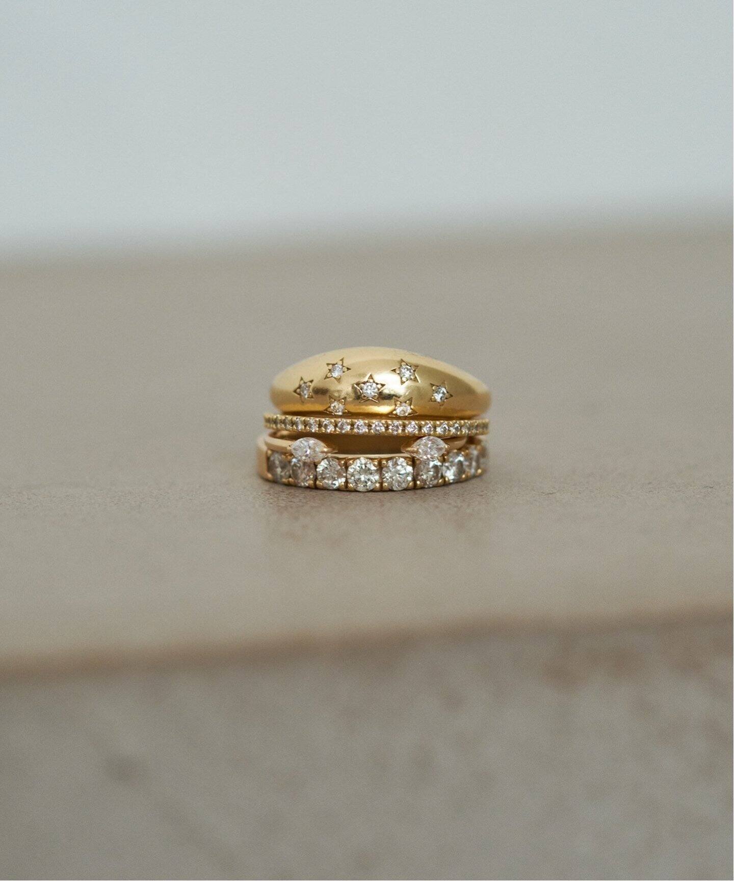追加【Laaina/ラアイナ】EMBELLISHED DIAMOND RING（リング 