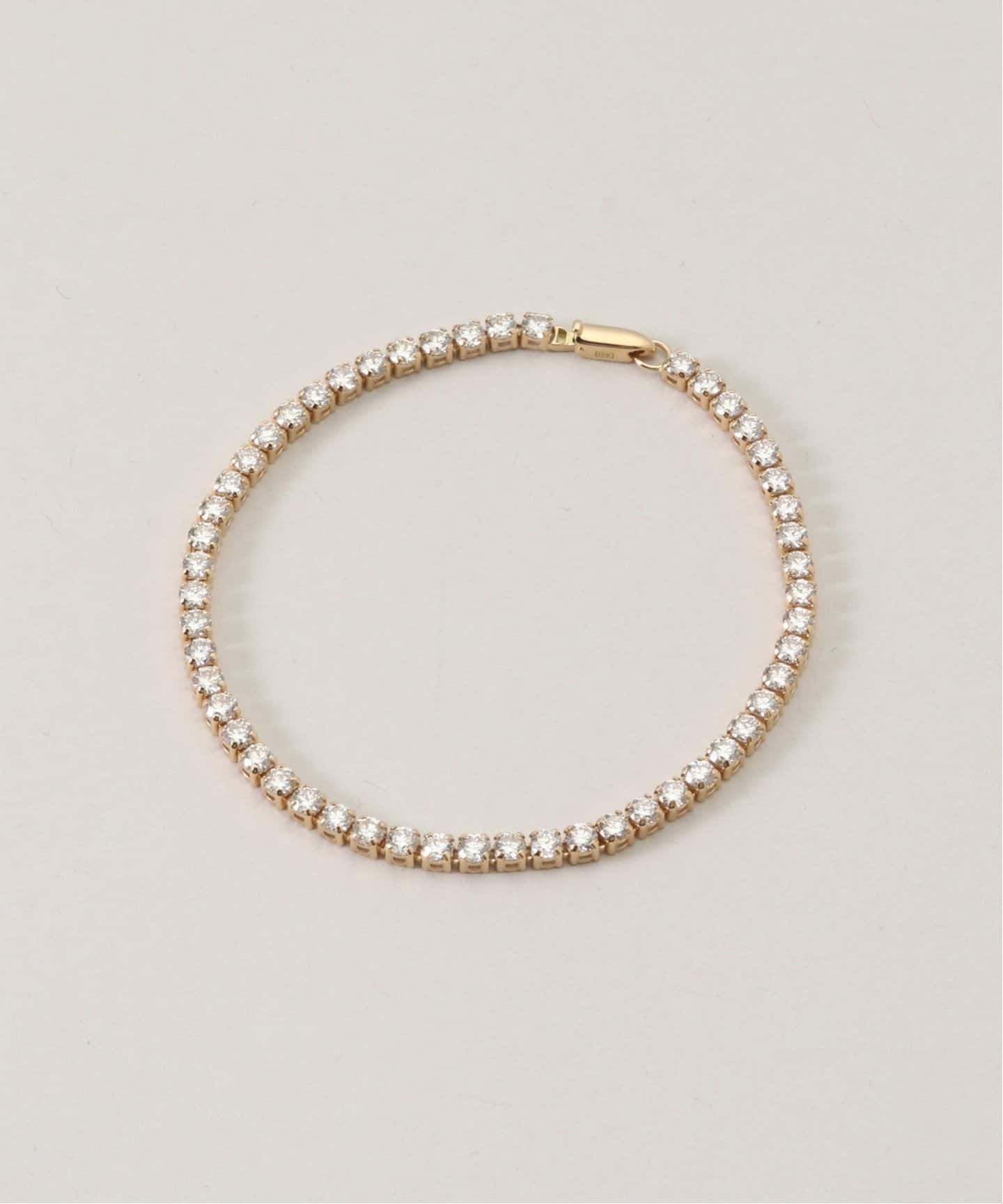 Laaina/ラアイナ】TENNIS BRACELET M（ブレスレット・バングル