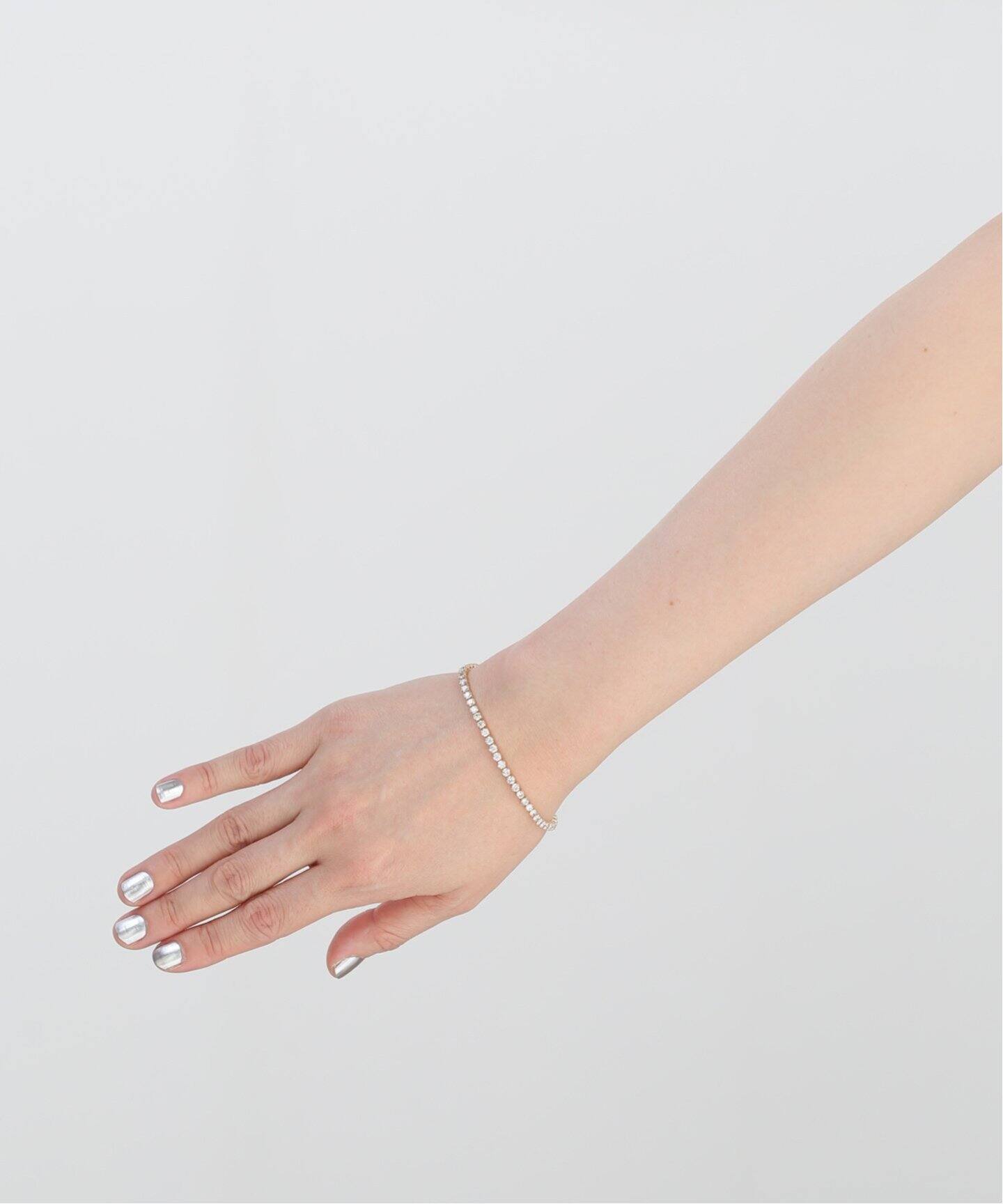 Laaina/ラアイナ】TENNIS BRACELET M（ブレスレット・バングル