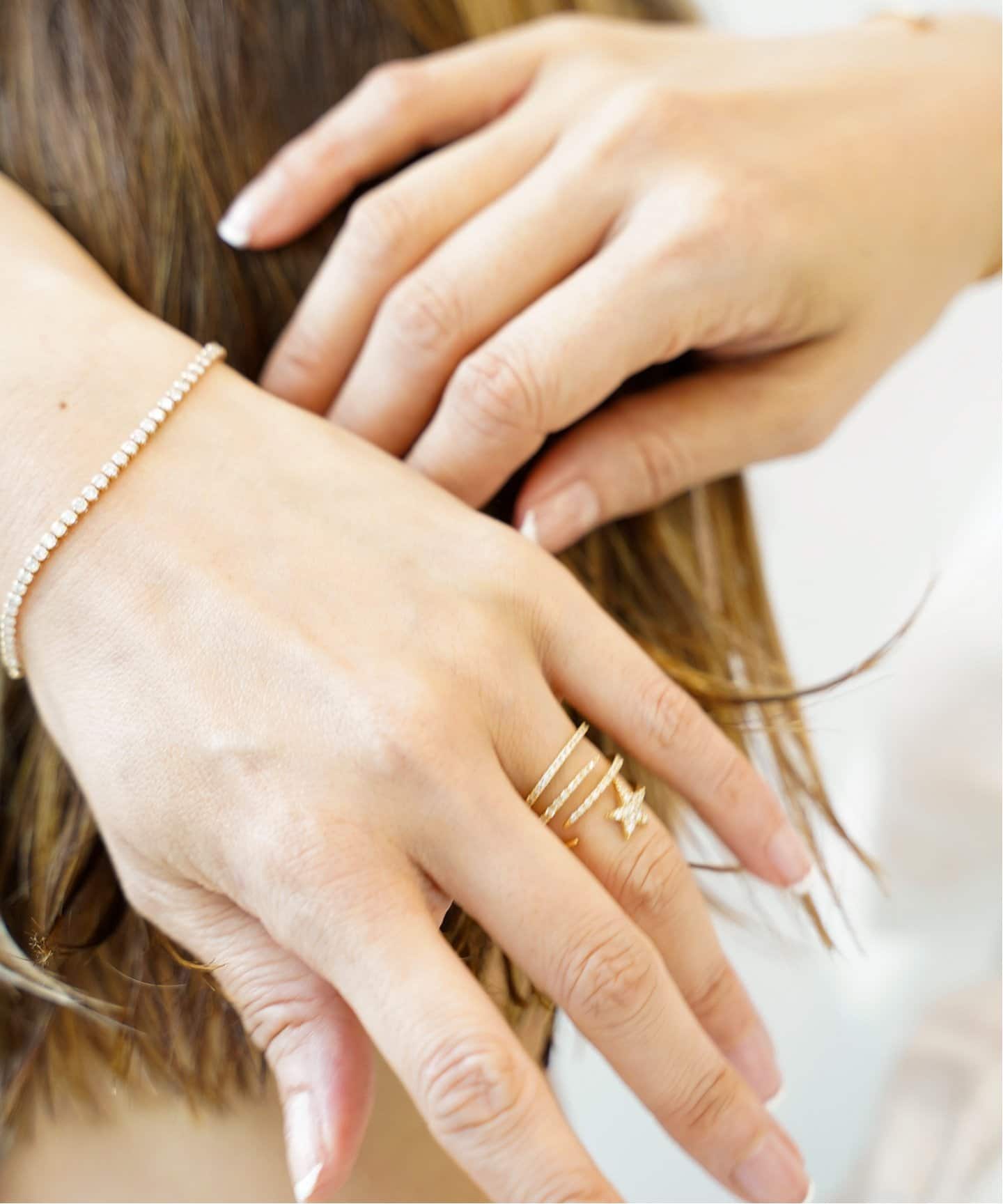 ドゥーズィエムクラス　LAAINA FLOW STAR RING 13号 LAAINA/ラアイナ】FLOW STAR RING（リング）｜Deuxieme Classe