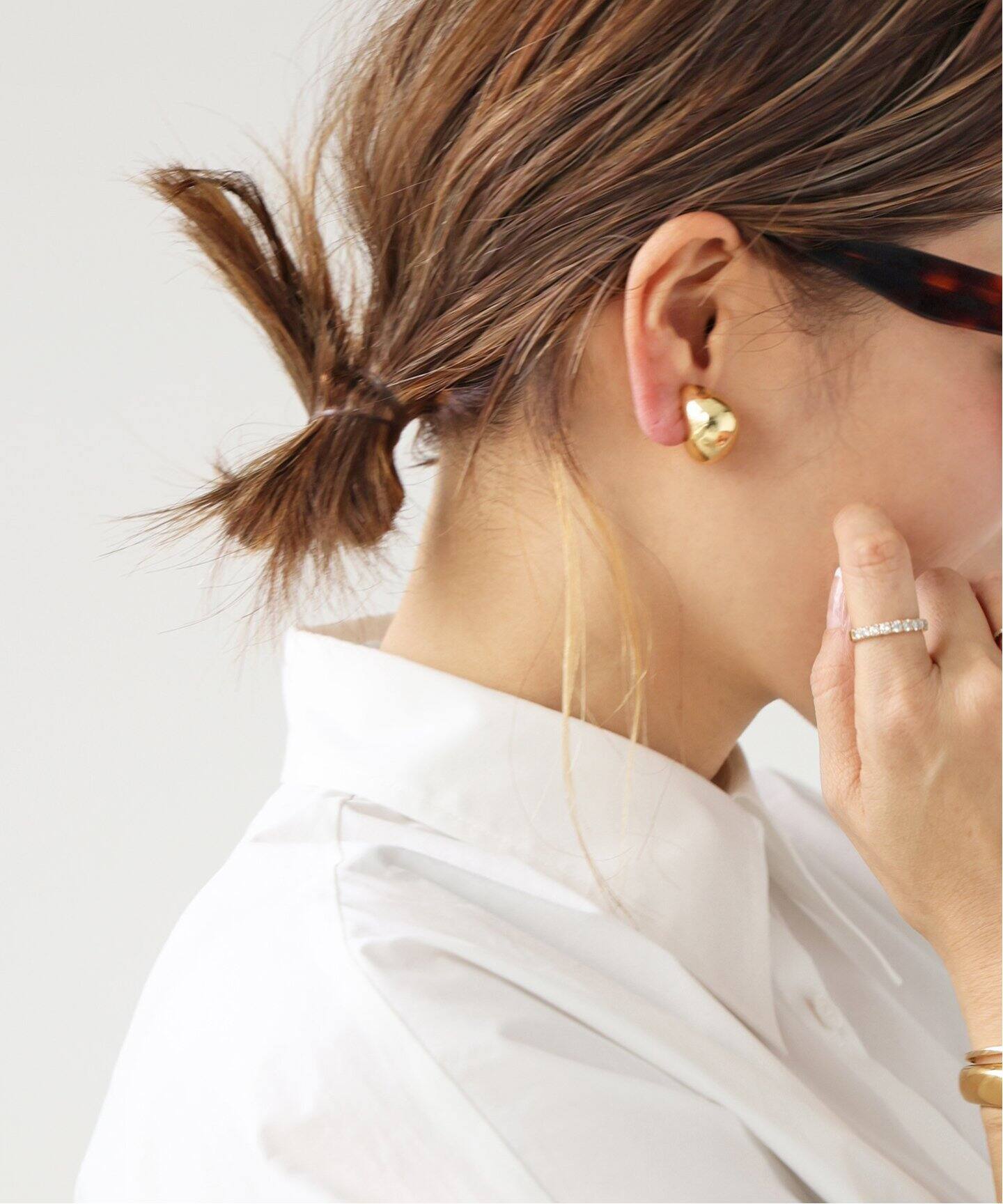 CELERI C PIERCE（ピアス（両耳用））｜Deuxieme Classe 