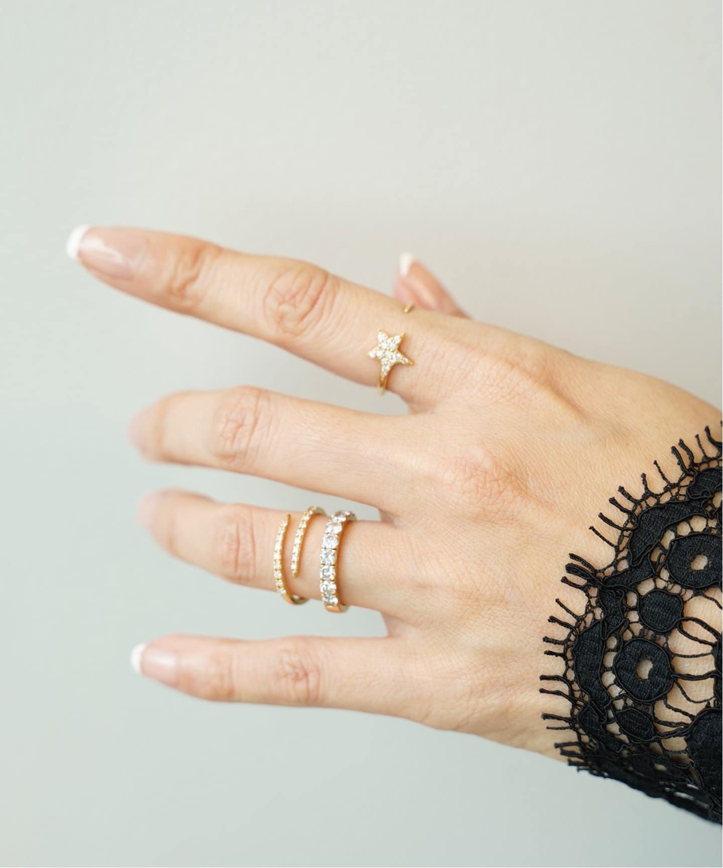 LAAINA/ラアイナ】HALF ETERNITY RING（リング）｜Deuxieme Classe