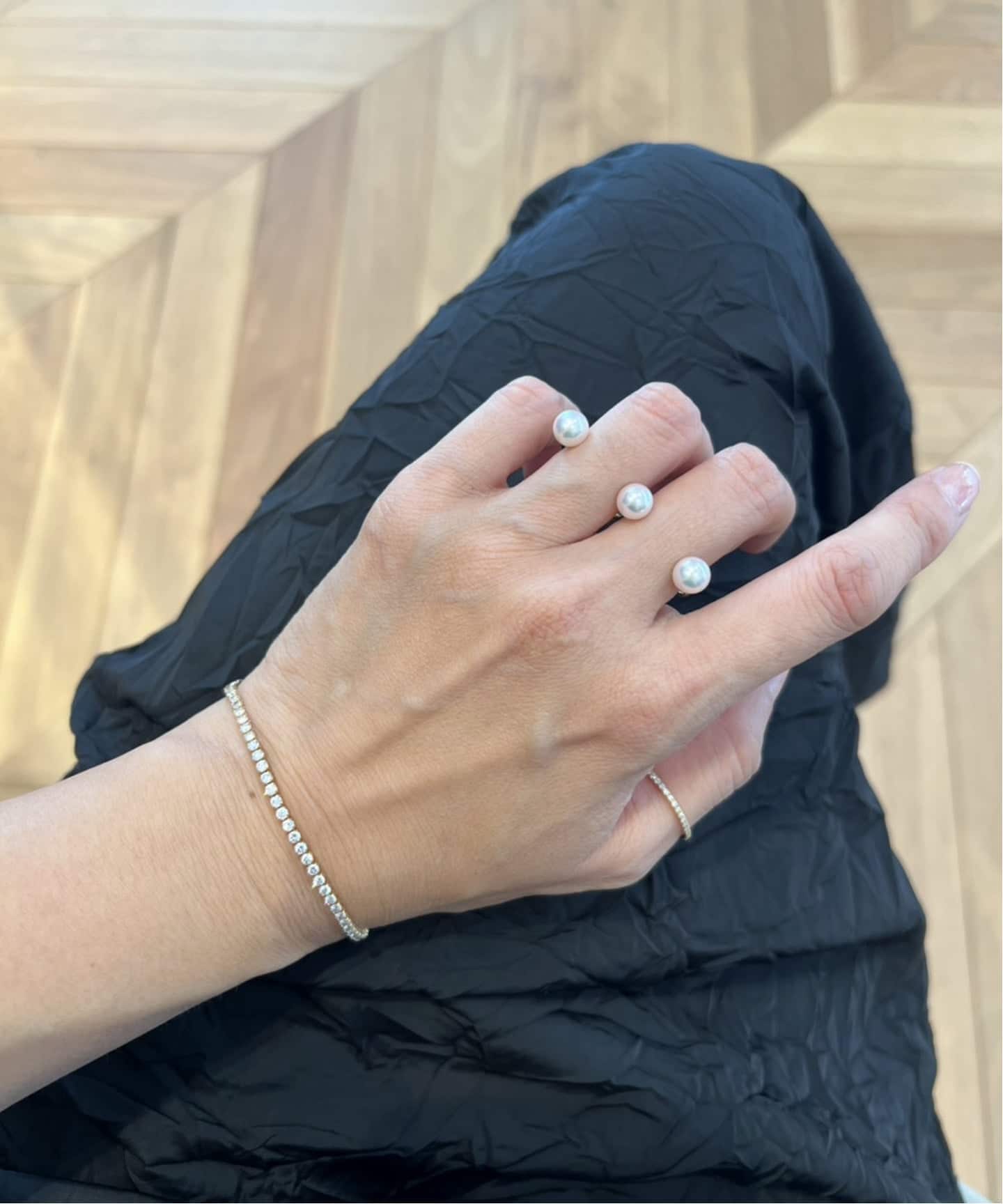 Deuxieme Classe Laaina 18K PEARL RING