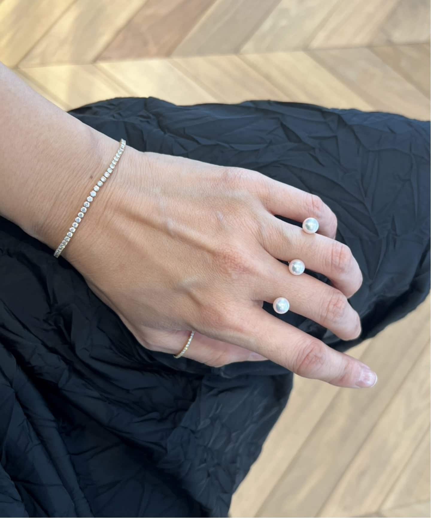 Deuxieme Classe Laaina 18K PEARL RING Laaina/ラアイナ】18K PEARL