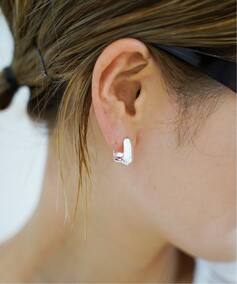 CELERI/セルリ】HOOP PIERCE SILVER（ピアス（両耳用））｜Deuxieme 