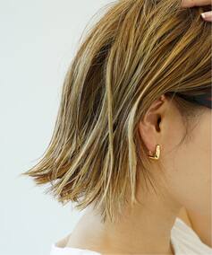 CELERI/セルリ】HOOP PIERCE GOLD（ピアス（両耳用））｜Deuxieme 