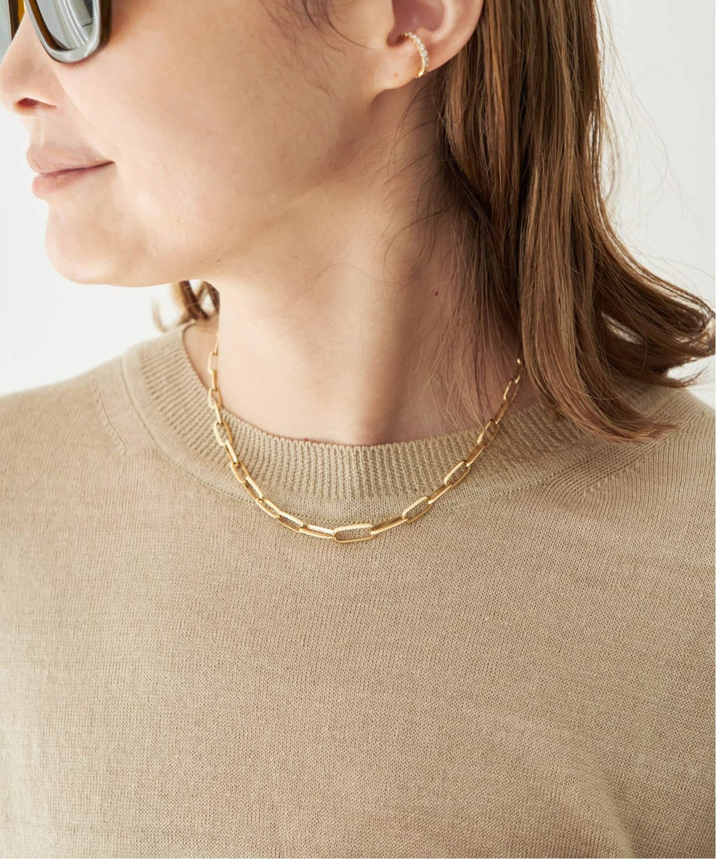 LIZZIE MANDLER/リジーマンドラー】GRADUATED CHOKER16（ネックレス