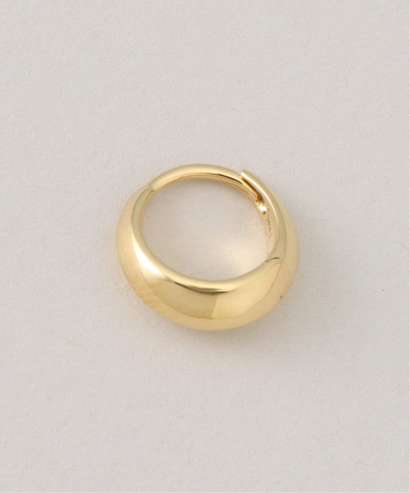 Deuxieme Classe【リジーマンドラー】フープピアス　18k YG LIZZIE MANDLER/リジーマンドラー】CRESCENT HOOP 8.5（ピアス