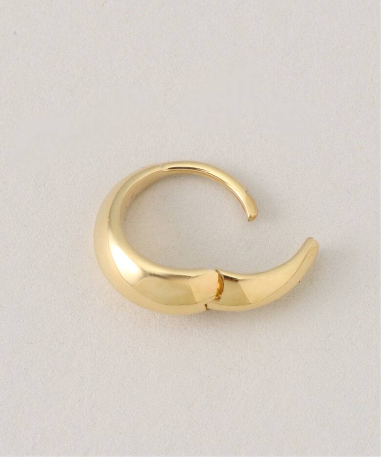 LIZZIE MANDLER/リジーマンドラー】CRESCENT HOOP 8.5（ピアス（片耳用 