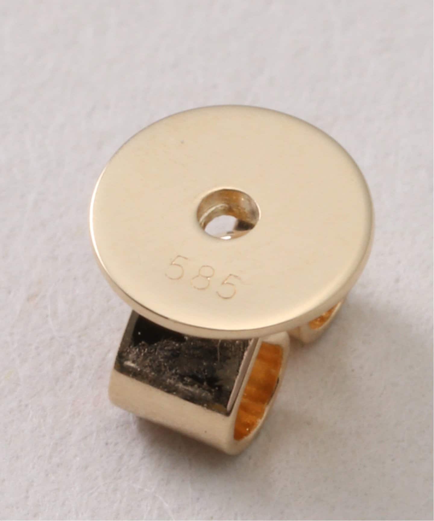 Jacquie Aiche/ジャッキーアイチェ】PAVE GRADUATED OVAL フープピアス