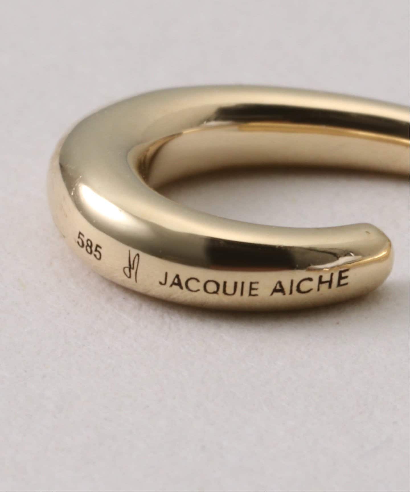 Jacquie Aiche/ジャッキーアイチェ】PAVE GRADUATED OVAL フープピアス