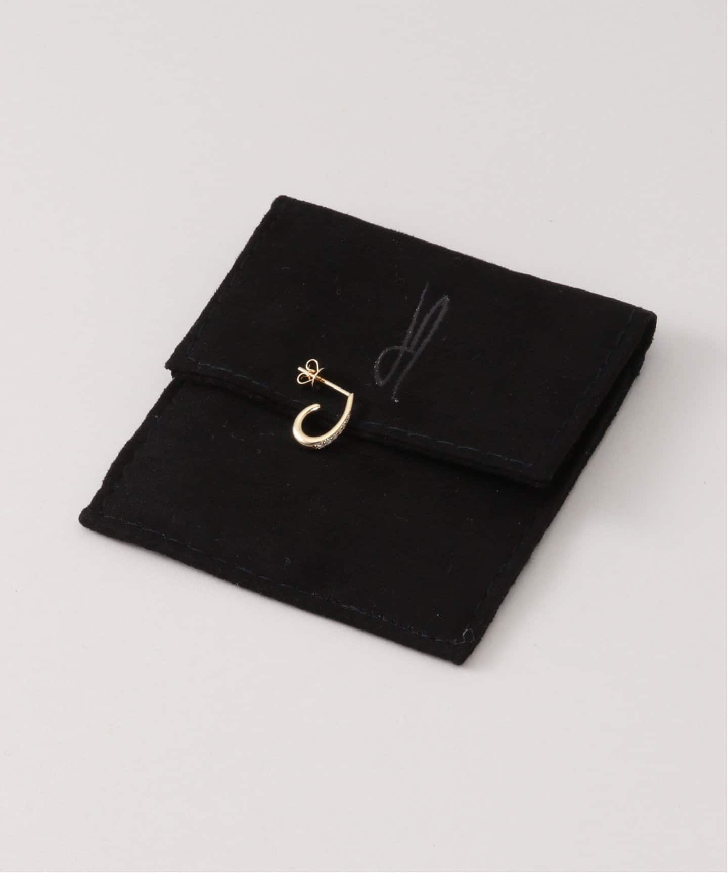 Jacquie Aiche/ジャッキーアイチェ】PAVE GRADUATED OVAL フープピアス