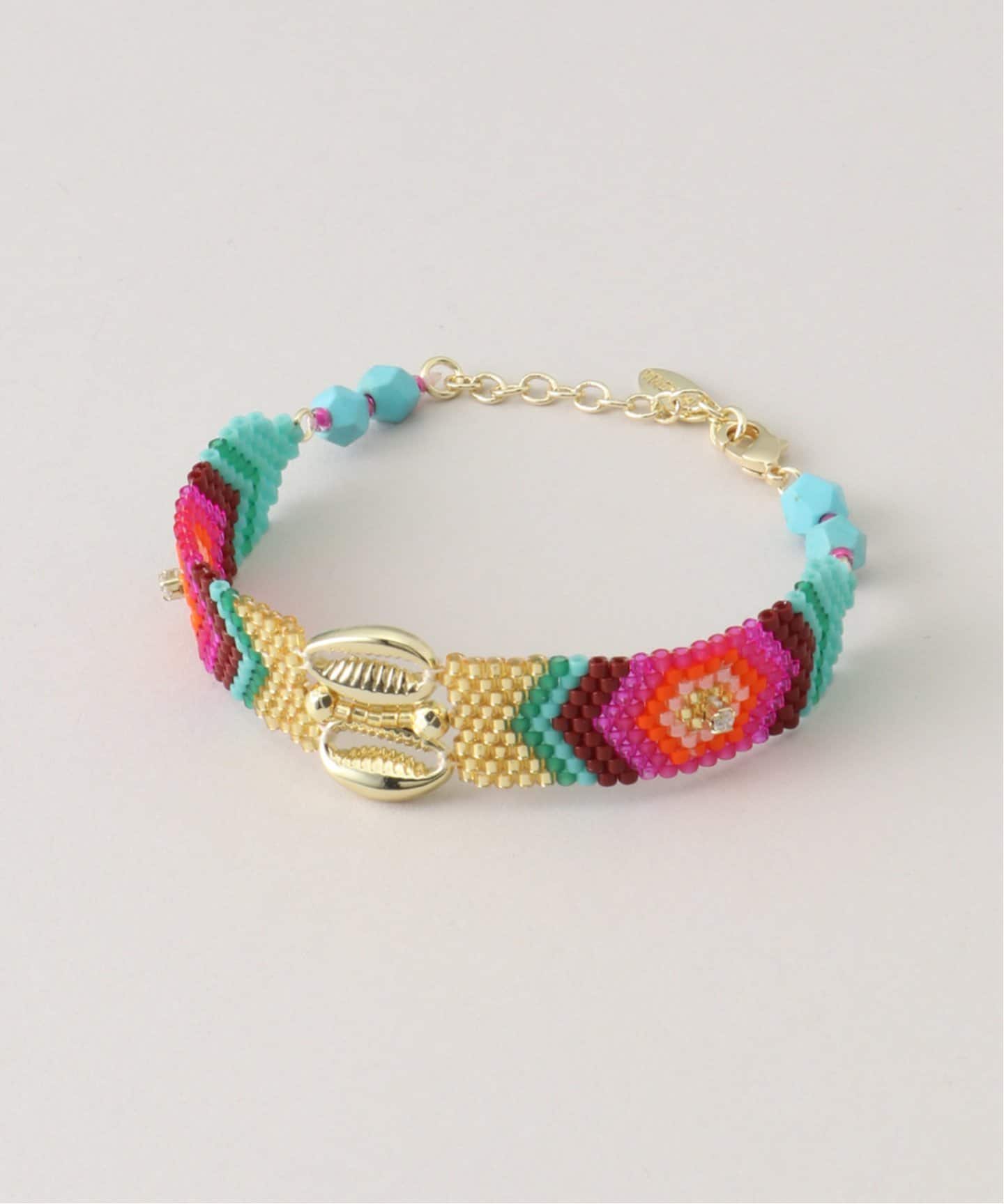 HIPANEMA☆ヒパネマ ブレスレット FLUO BLUE サイズM HIPANEMA☆ヒパネマ ブレスレット FLUO BLUE サイズM (HIPANEMA