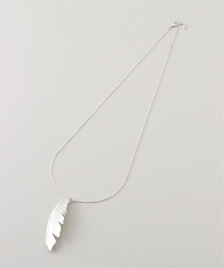 Manon Jewelry/マノン ジュエリー】Feather ネックレス Big SS 