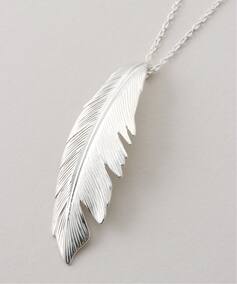 Manon Jewelry/マノン ジュエリー】Feather ネックレス Big SS 