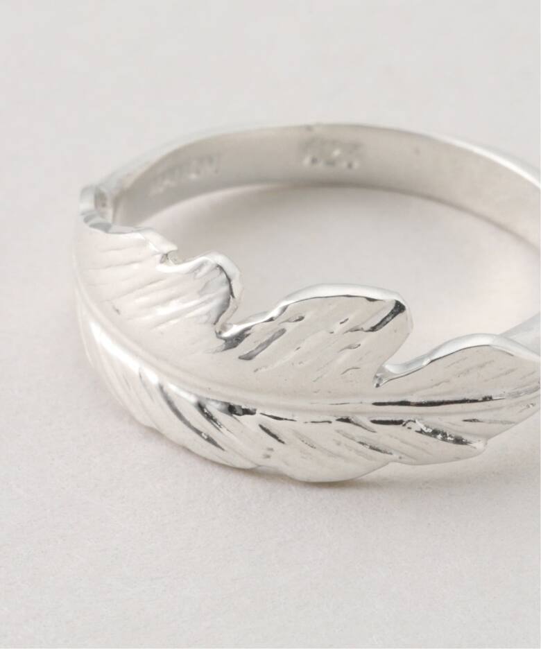 Manon Jewelry/マノン ジュエリー】 Feather ピンキーリング (4 