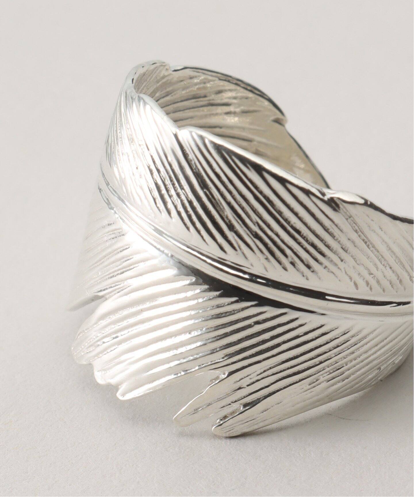 Manon Jewelry/マノン ジュエリー】 Feather リング #7-7.5（リング  