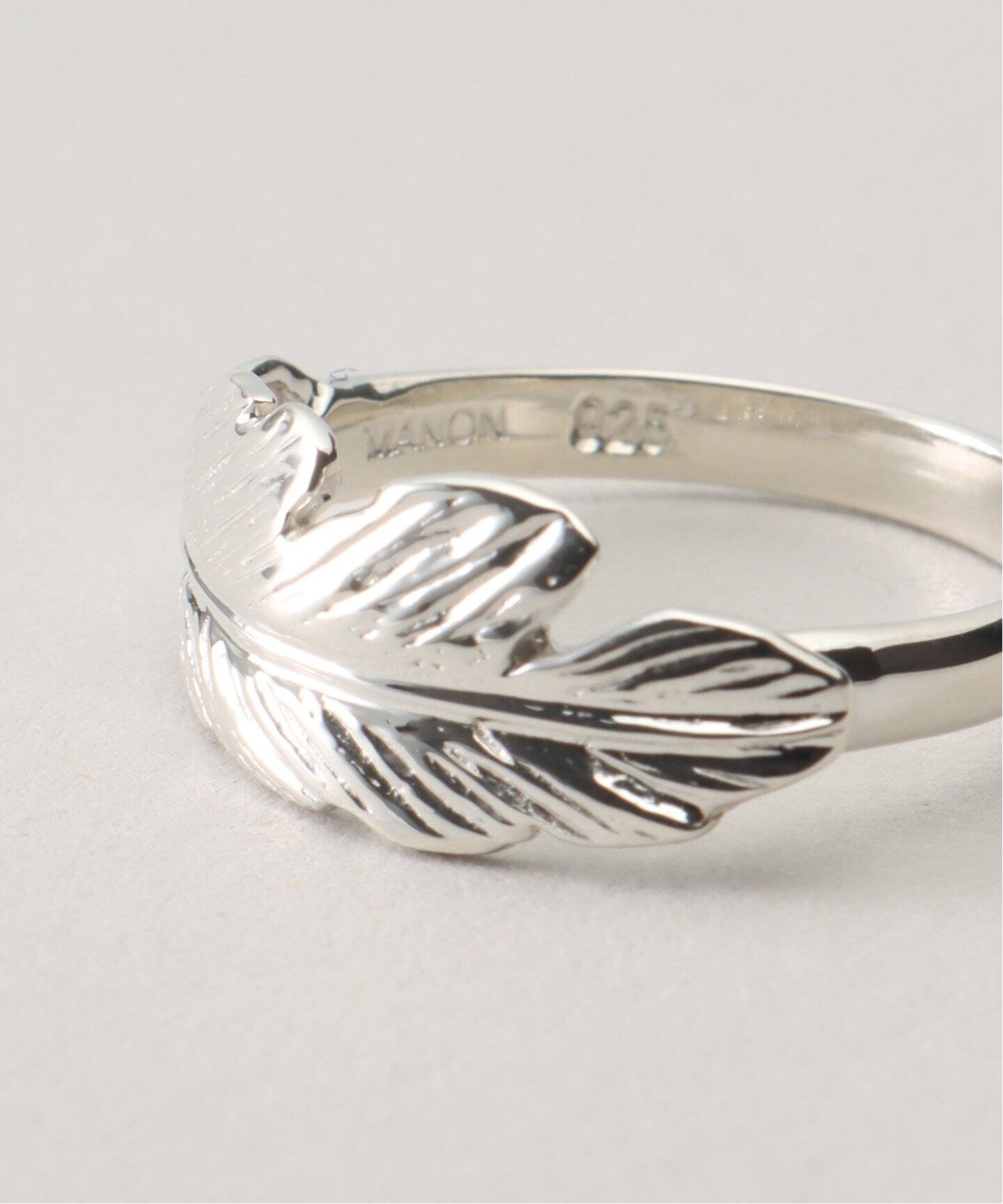 Manon Jewelry マノン Feather ピンキーリング 40 Manon Jewelry マノン Feather ピンキーリング 40