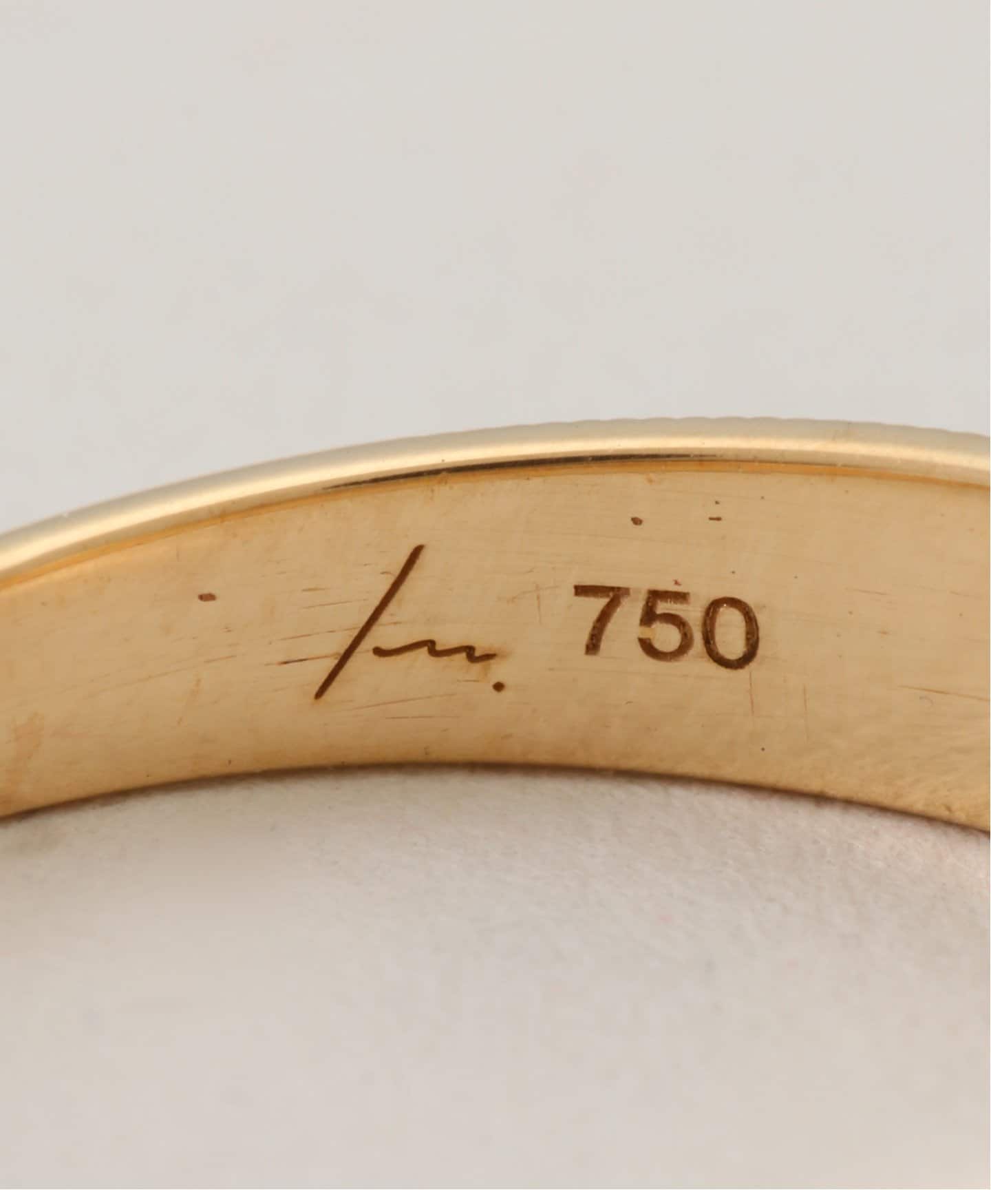 アクセサリー LIZZIE MANDLER THIN CRESCENT RING Petite Crescent Ring - Lizzie Mandler
