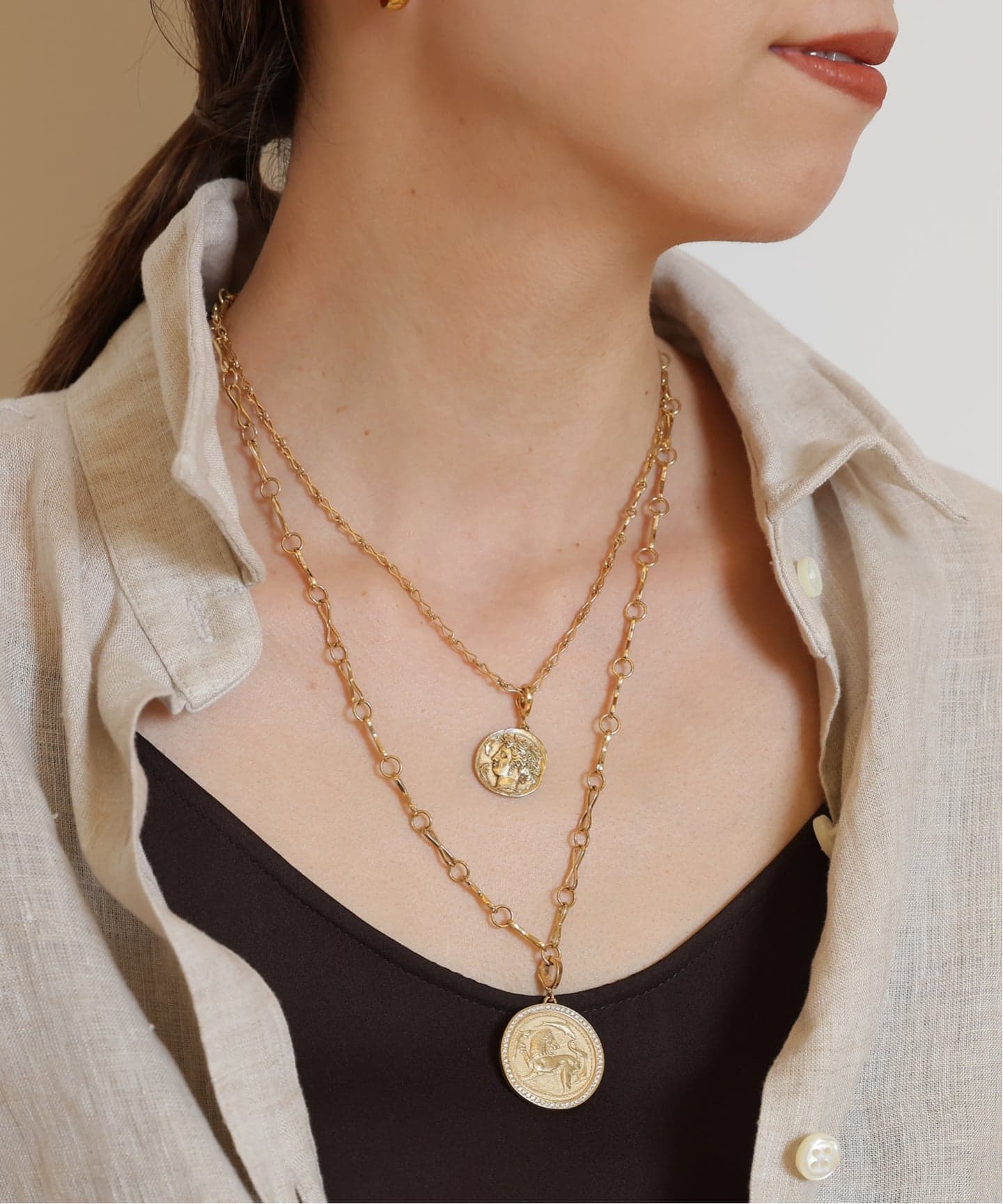 AZLEE/アズリー】SMALL MOTIF チェーン（ネックレス）｜MUSE de