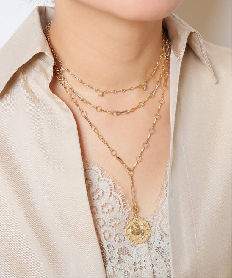 淡水水槽】 ? ドゥーズィエムクラス GIGI ゴールドチェーンネックレス 