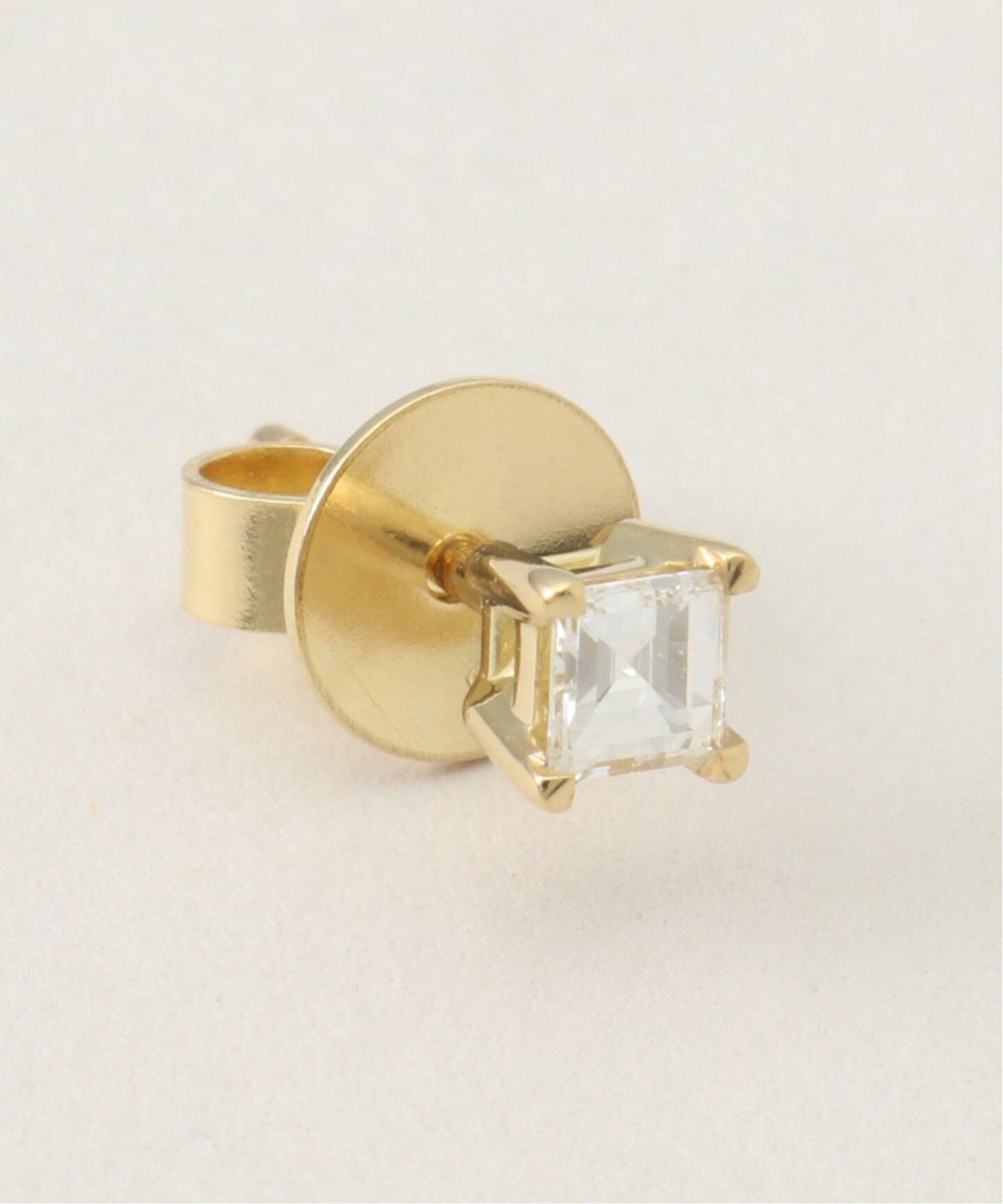 tttmsw ピアス AZLEE/アズリー】DIAMONDS STUDS ピアス (17CT SINGLE)（ピアス