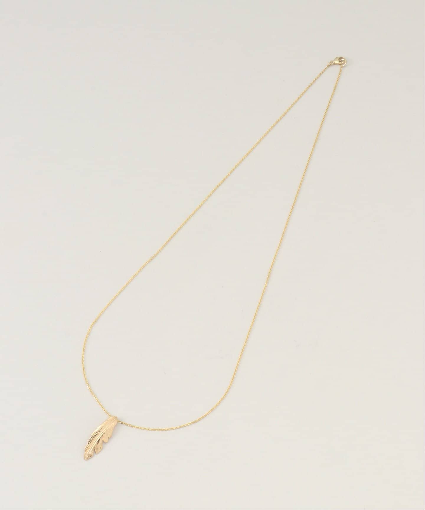 Manon Jewelry/マノンジュエリー】Feather ネックレス（S）14k
