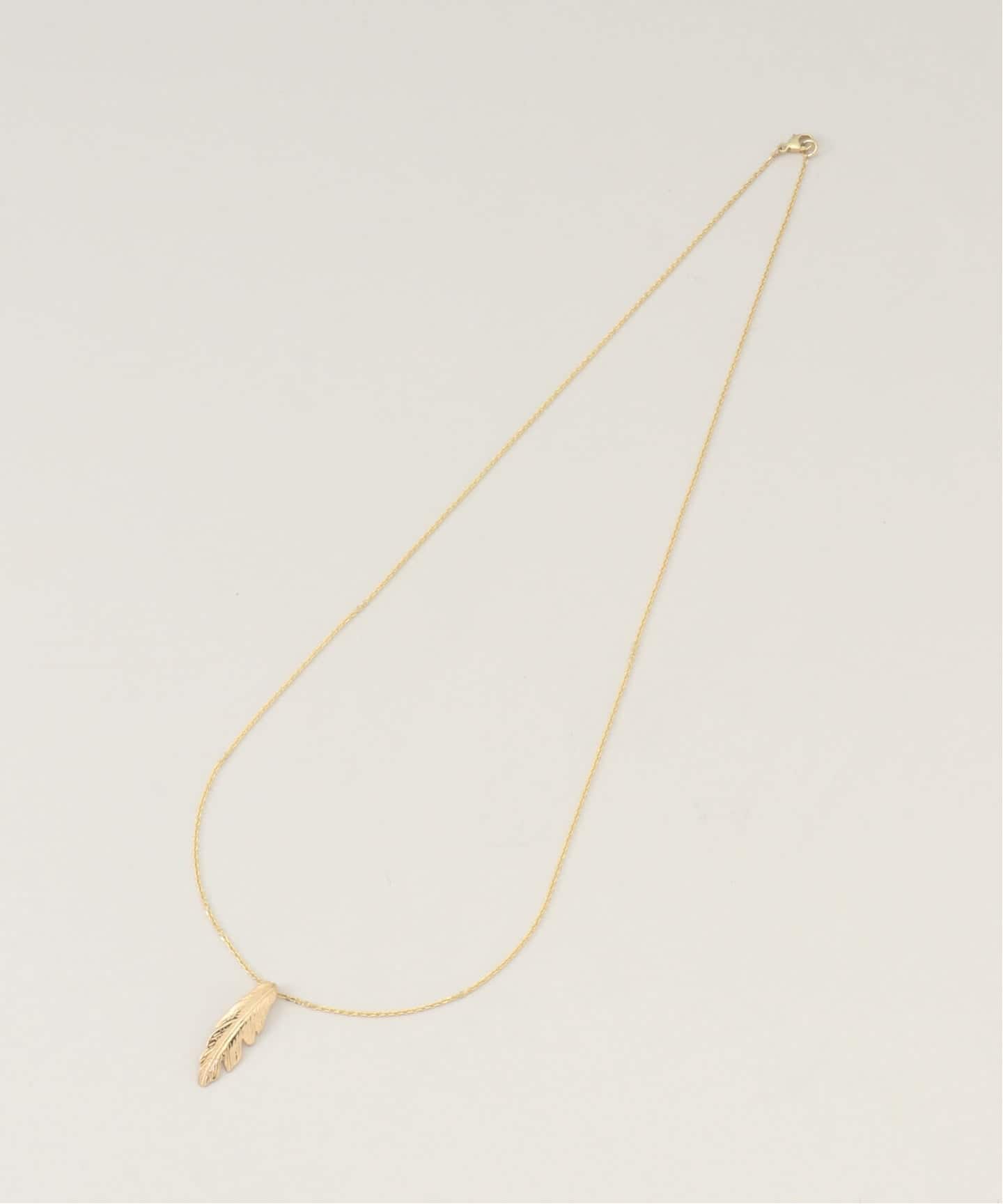 Manon Jewelry/マノンジュエリー】Feather ネックレス（S）14k