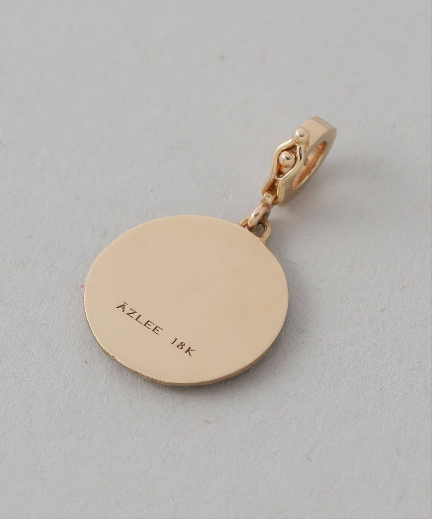 AZLEE/アズリー】Lion and Dolphin Small ダイヤモンドチャーム