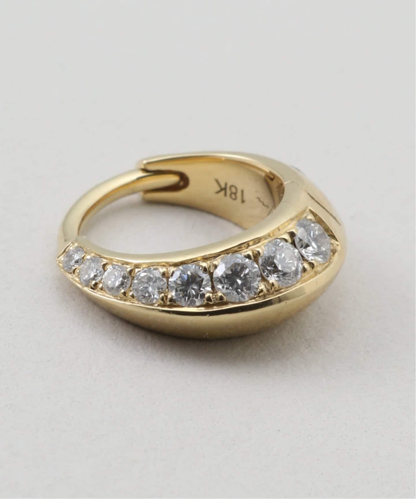 LIZZIE MANDLER/リジーマンドラー】SIDE WD 8.5MM ピアス(左耳用