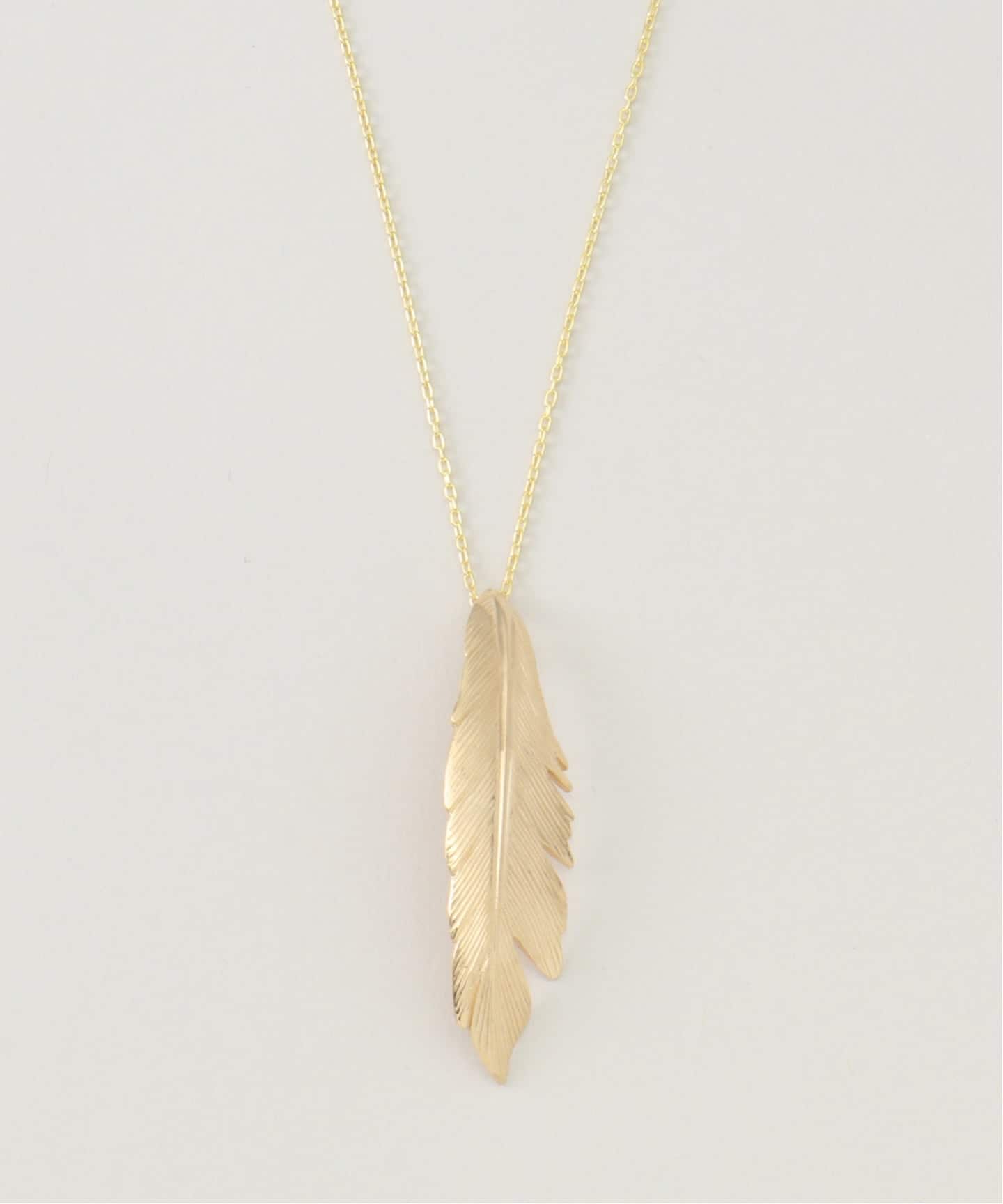 美品Deuxieme Classe マノンジュエリー　フェザーネックレス Manon Jewelry/マノン ジュエリー】Feather ネックレス Big SS