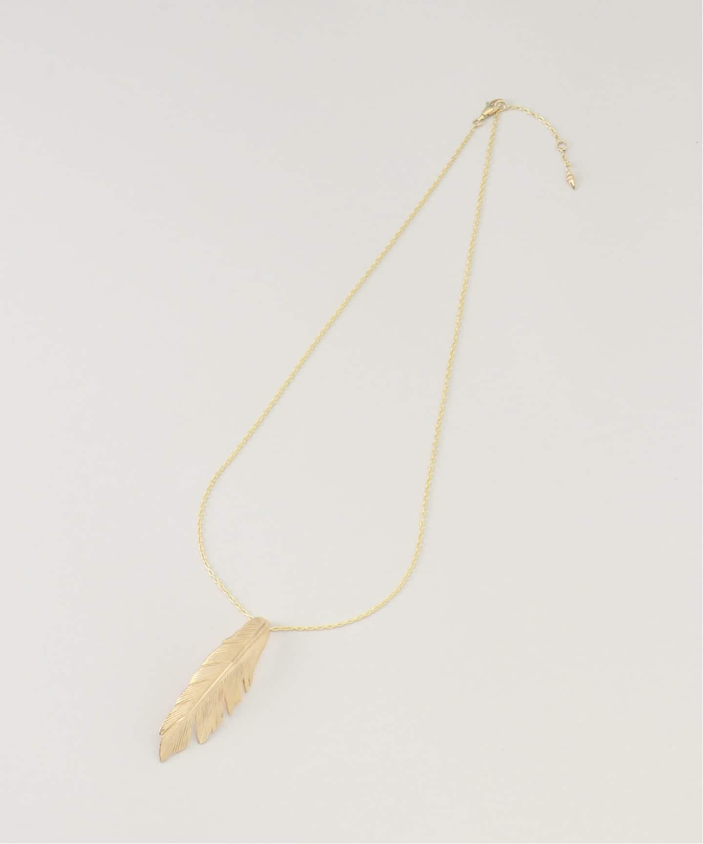 美品Deuxieme Classe マノンジュエリー　フェザーネックレス Manon Jewelry/マノン ジュエリー】Feather (Big)47.5chain