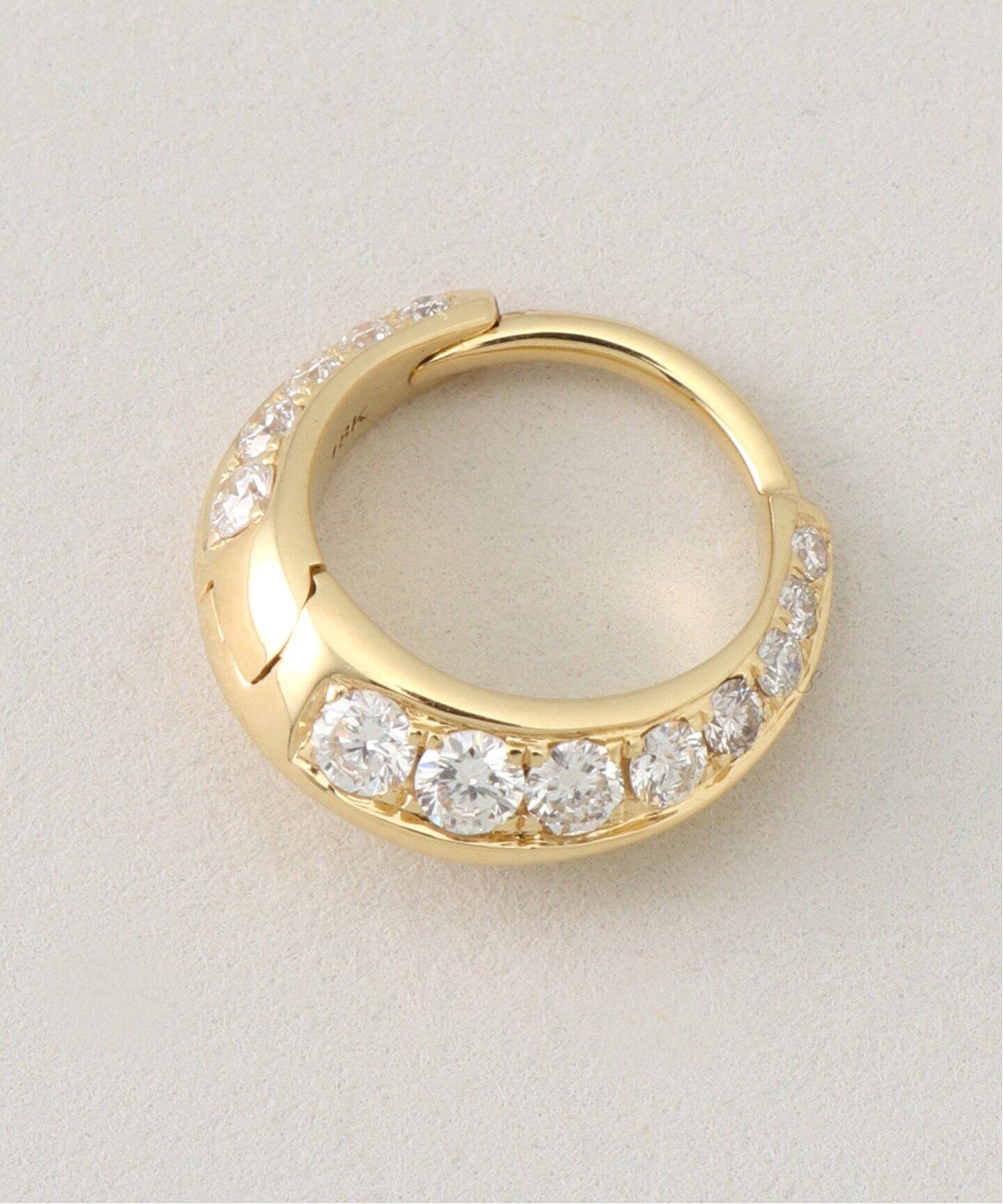 LIZZIE MANDLER/リジーマンドラー】SIDE WD 8.5MM ピアス（右耳