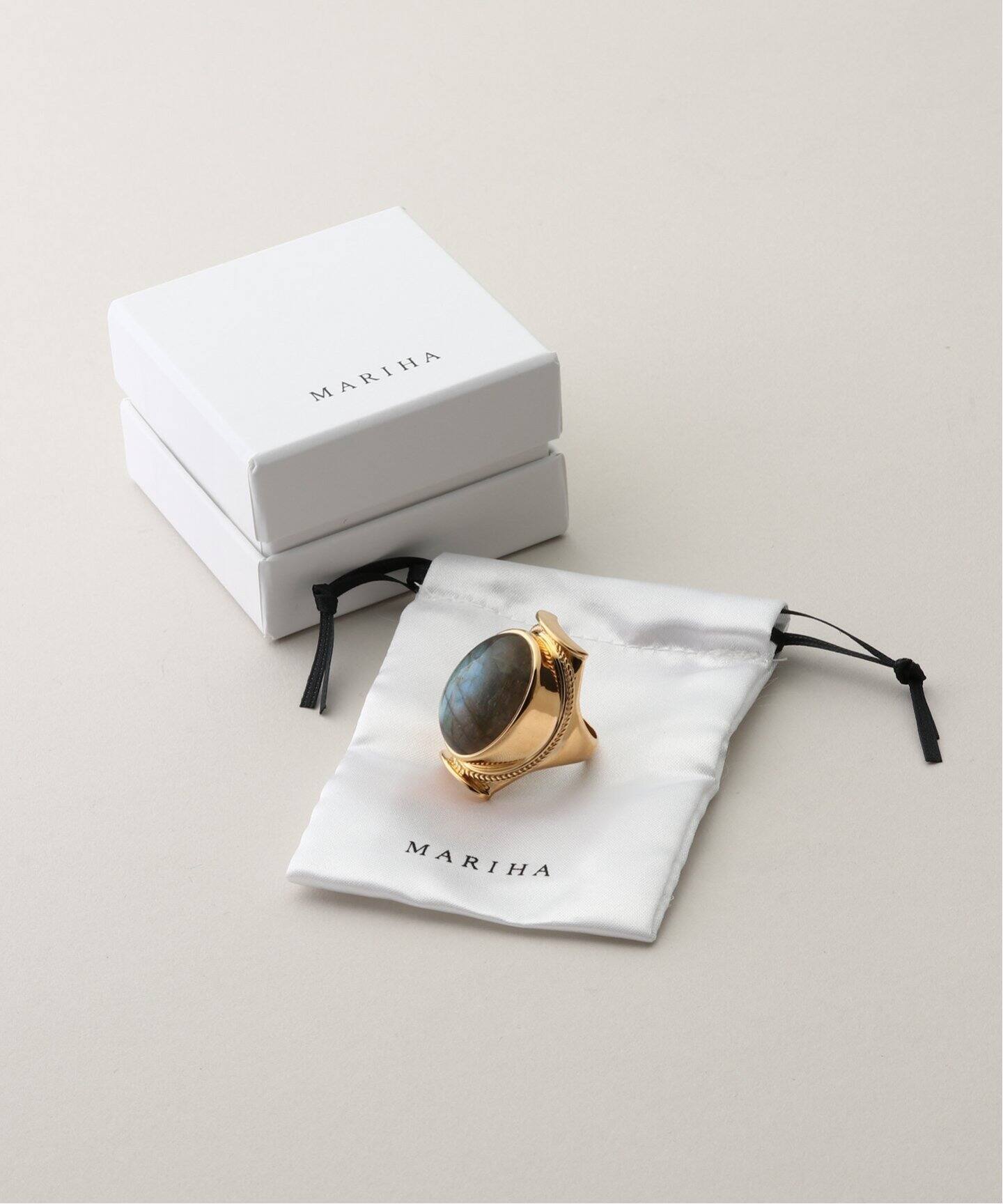MARIHA/マリハ】 Labradorite Ring（リング）｜L 