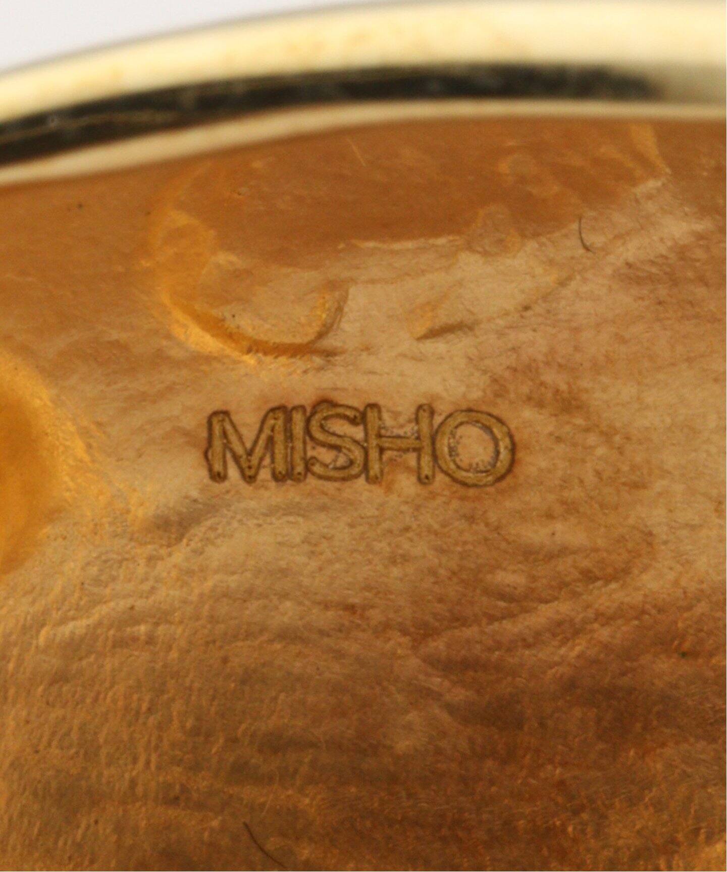 MISHO/ミショー】 OVO HOOPS（ピアス（両耳用））｜L